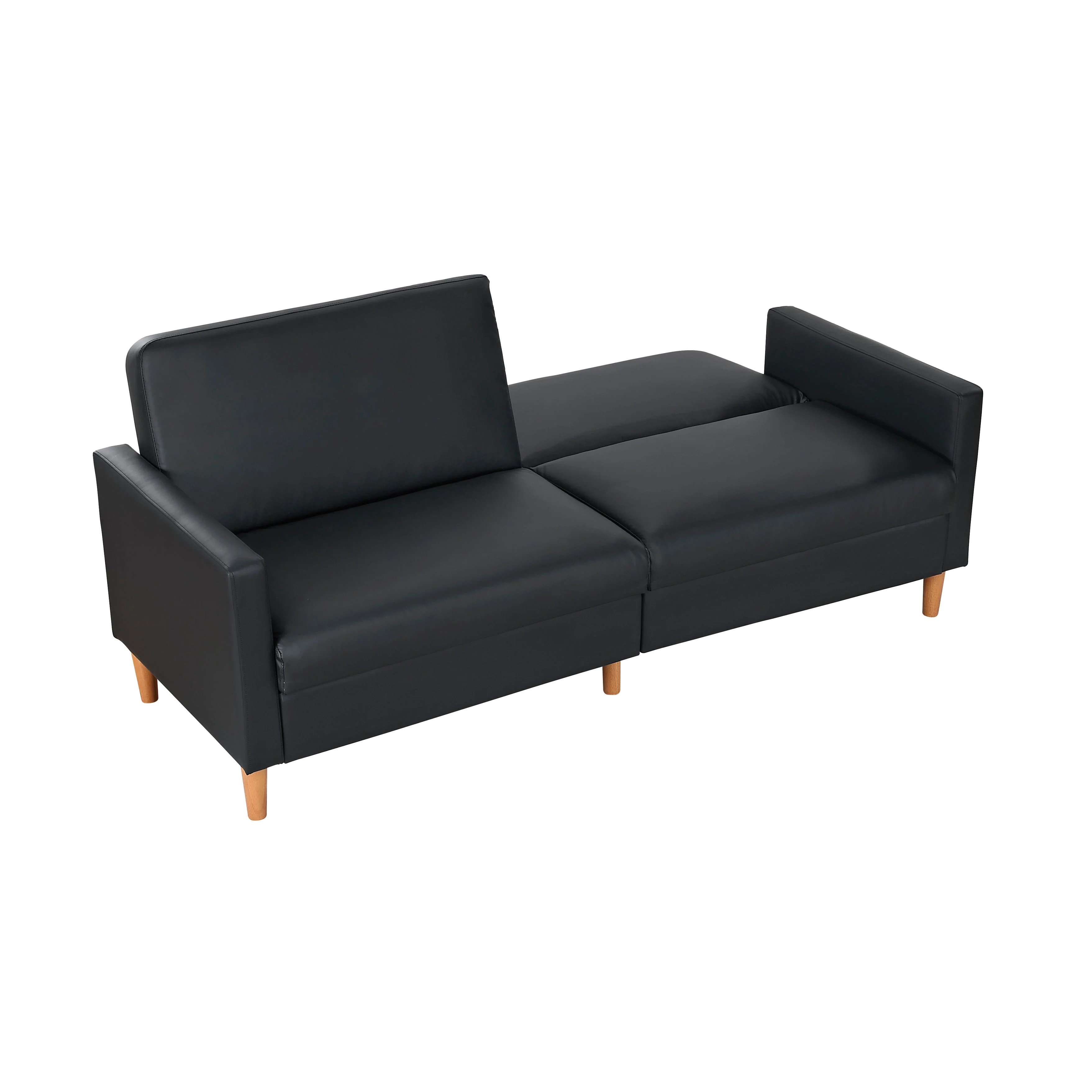 Carlton Black Elegant Lounger - Image 7