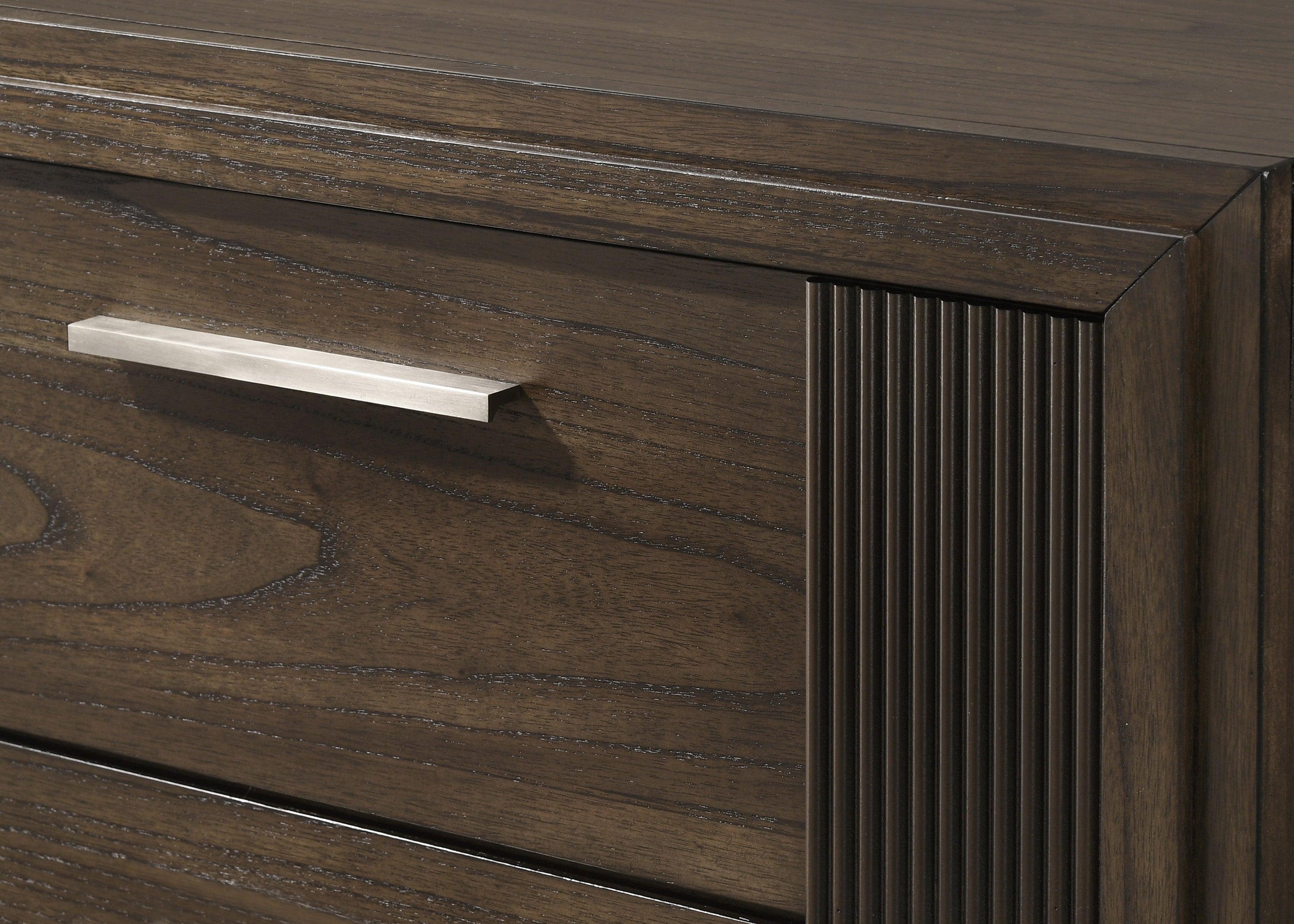 Carlton Brown Dresser - Image 3
