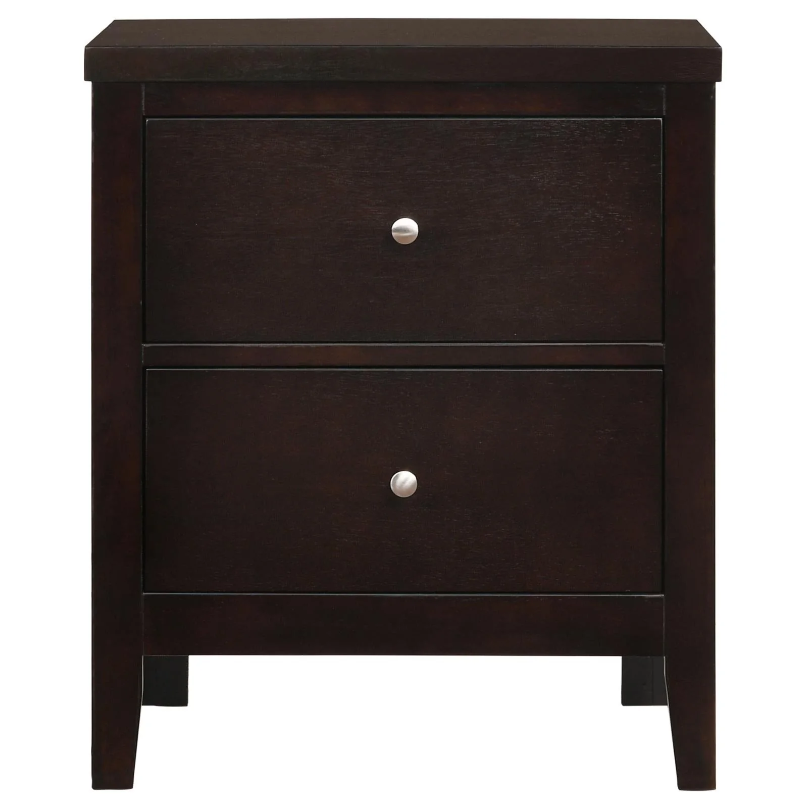 Carlton Cappuccino 5-Piece Queen Bedroom Set with Upholstered Headboard - Image 6