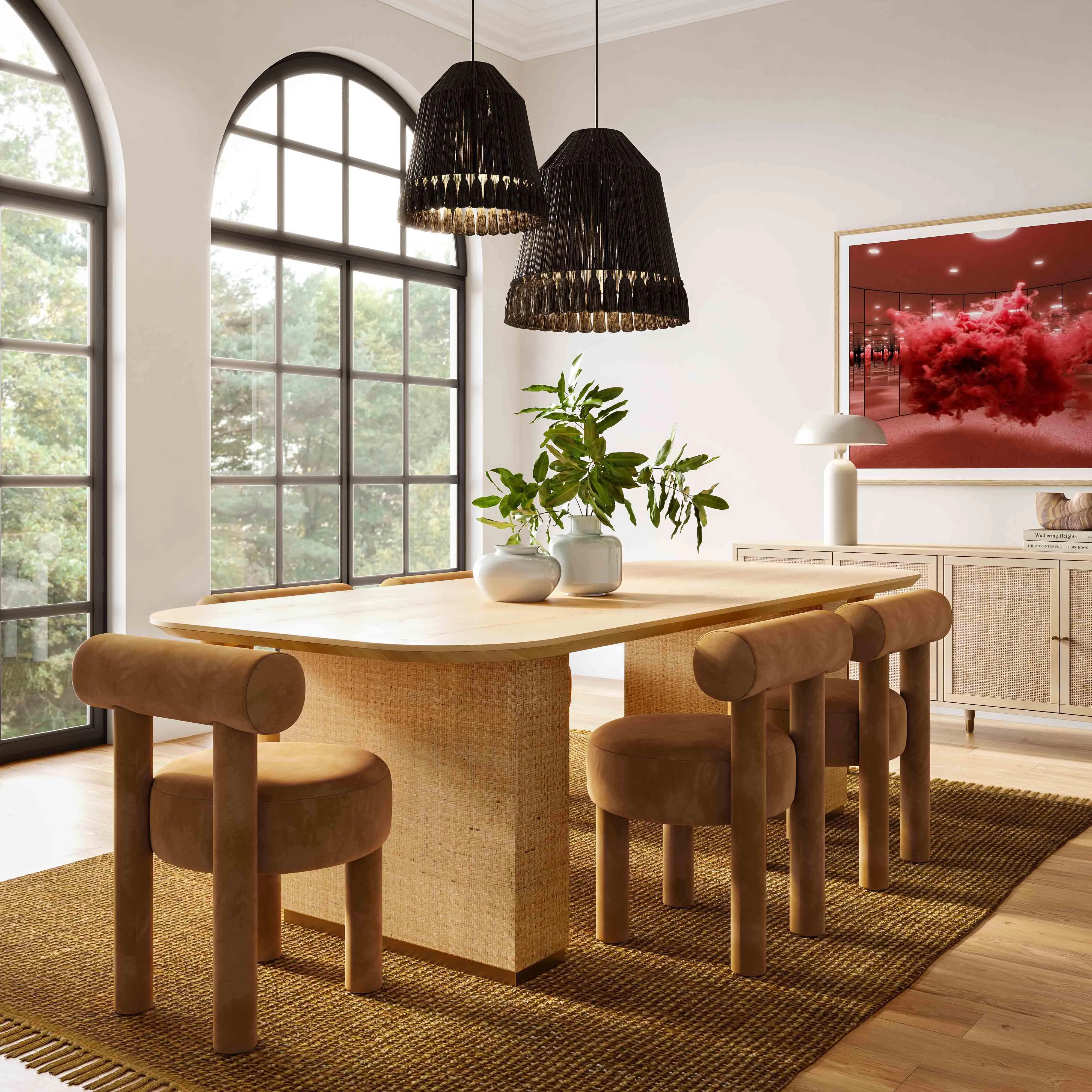 Carmel Velvet Dining Chair - Image 14