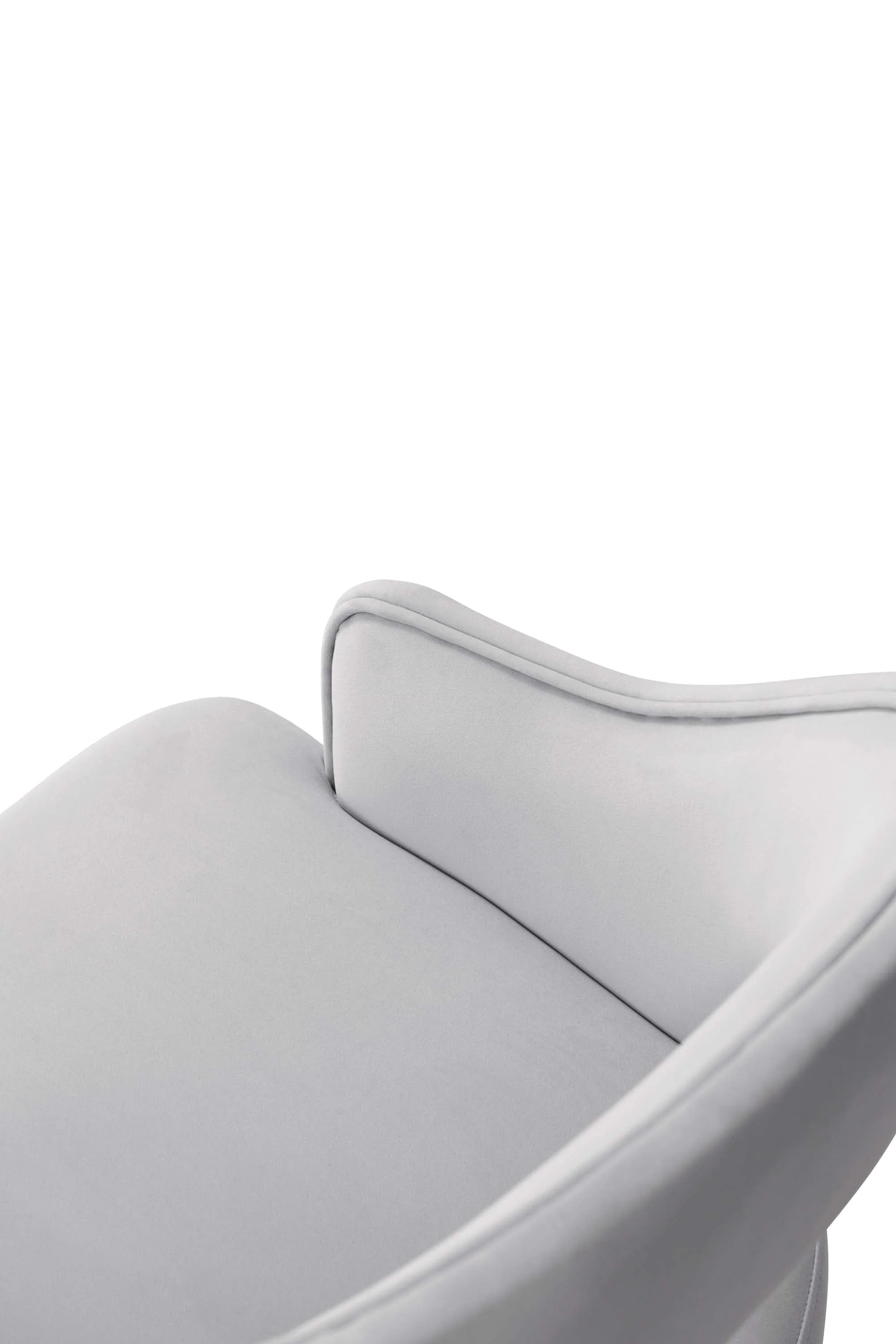 Carrington Dining Armchair in Light Grey (set of 2) - Image 5