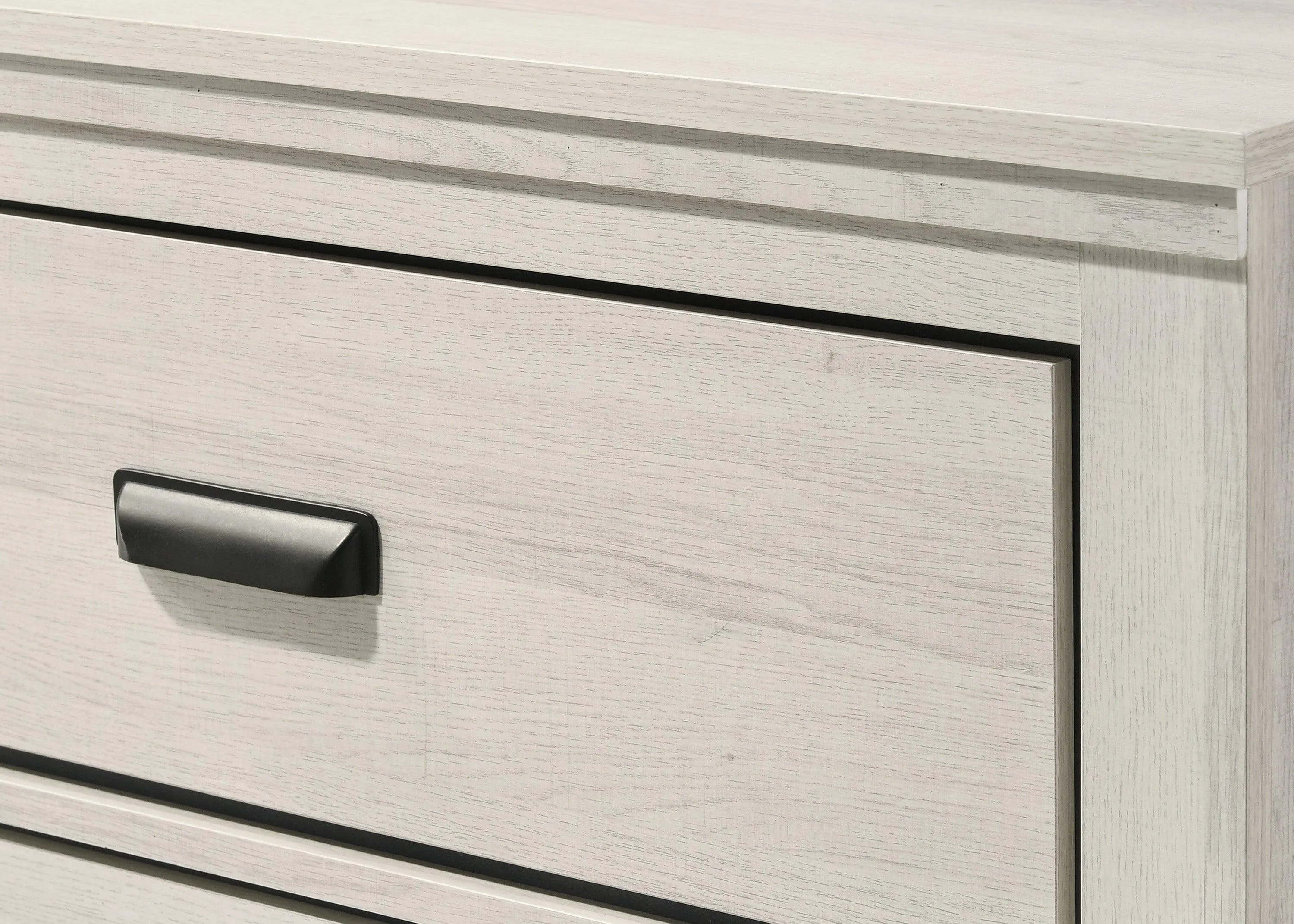 Carter White Platform Bedroom Set - Image 3