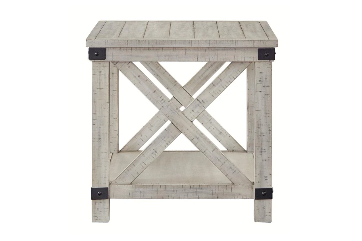 Carynhurst Whitewash End Table - Image 2