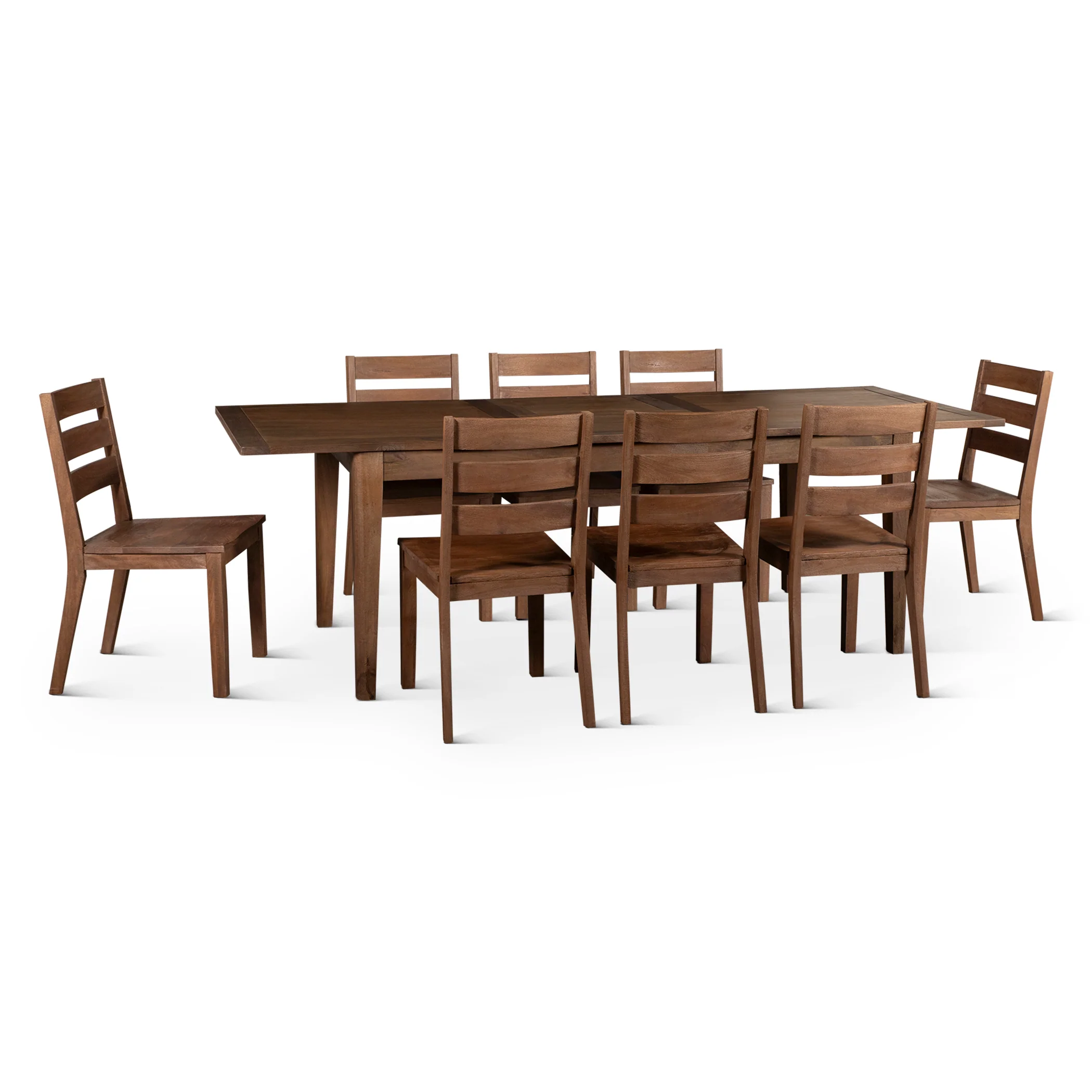 Casablanca 72" Extension Dining Table in Toffee Nut - Image 21