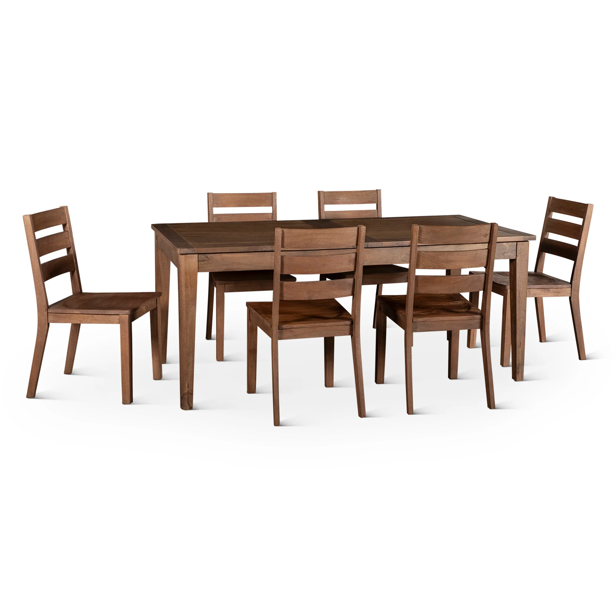 Casablanca 72" Extension Dining Table in Toffee Nut - Image 22