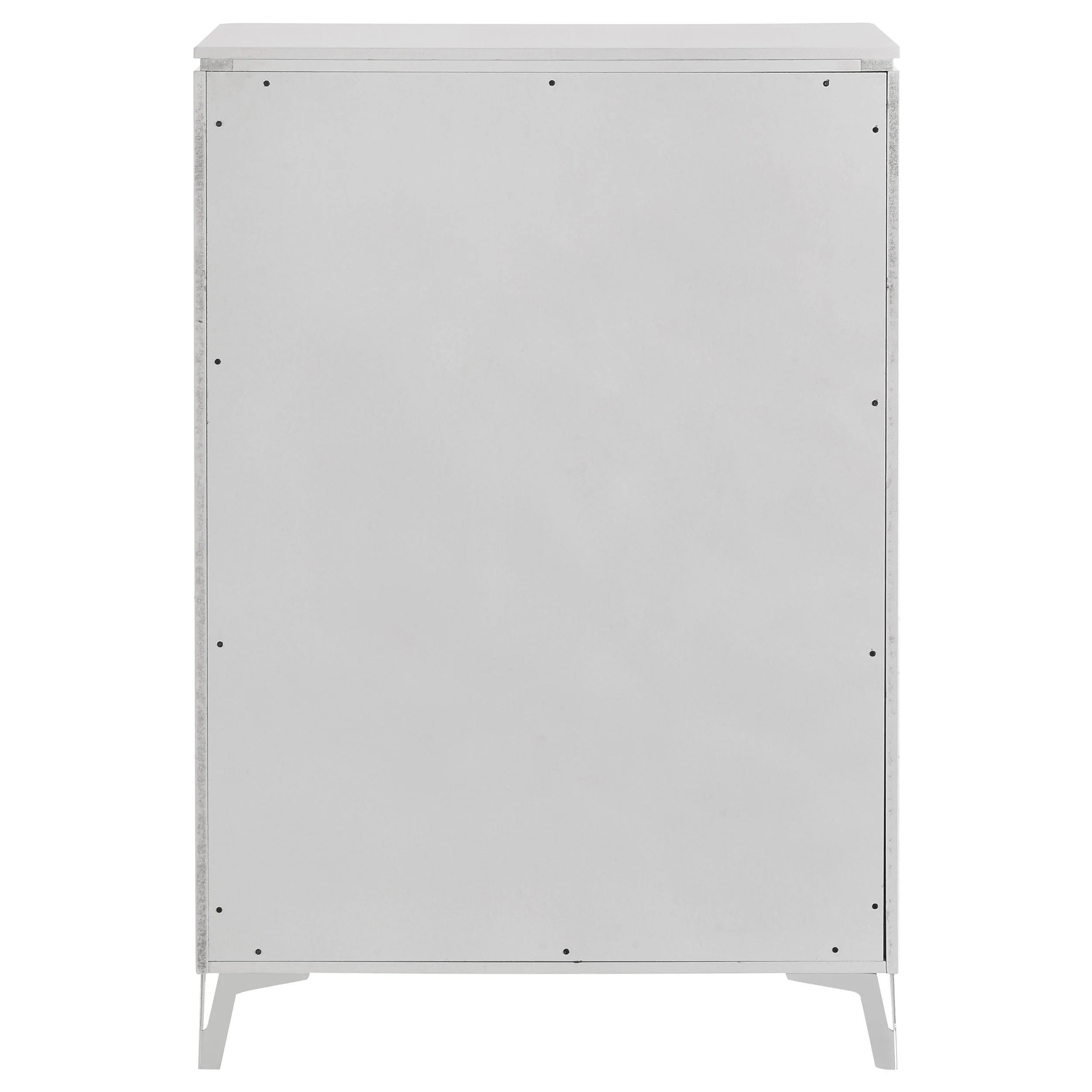 Cassia White High Gloss 5-drawer Bedroom Chest of Drawers - Image 5