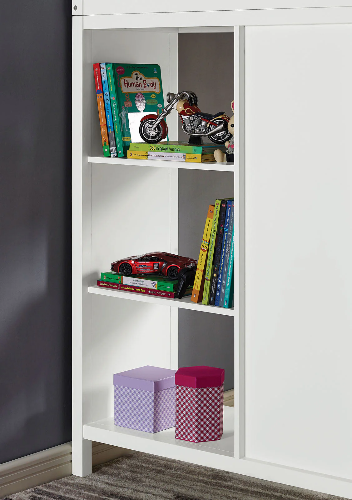 Cassidy White Twin Loft Bed - Image 6