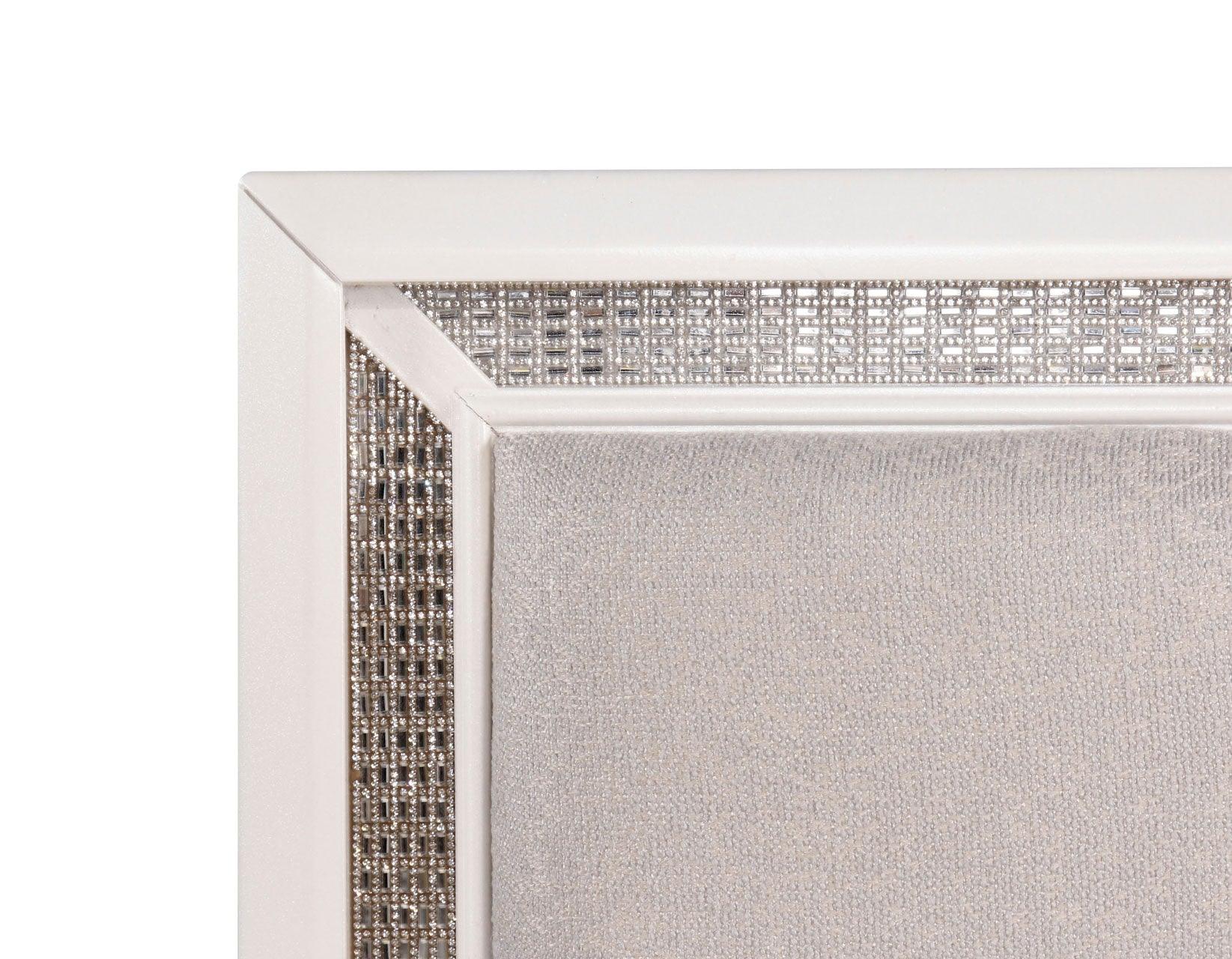 Cassie Illuminating 4-Piece Glam King Bedroom Set - Image 7