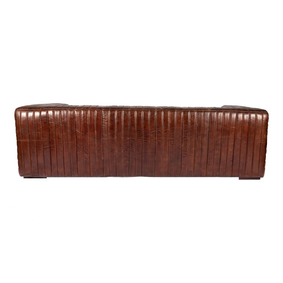 Castle Sofa Dark Brown - Image 4