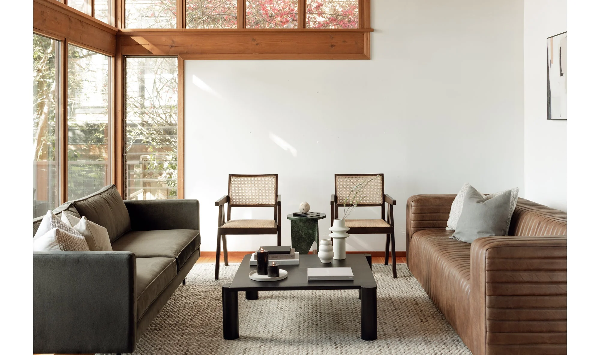 Castle Sofa Light Brown - Image 3