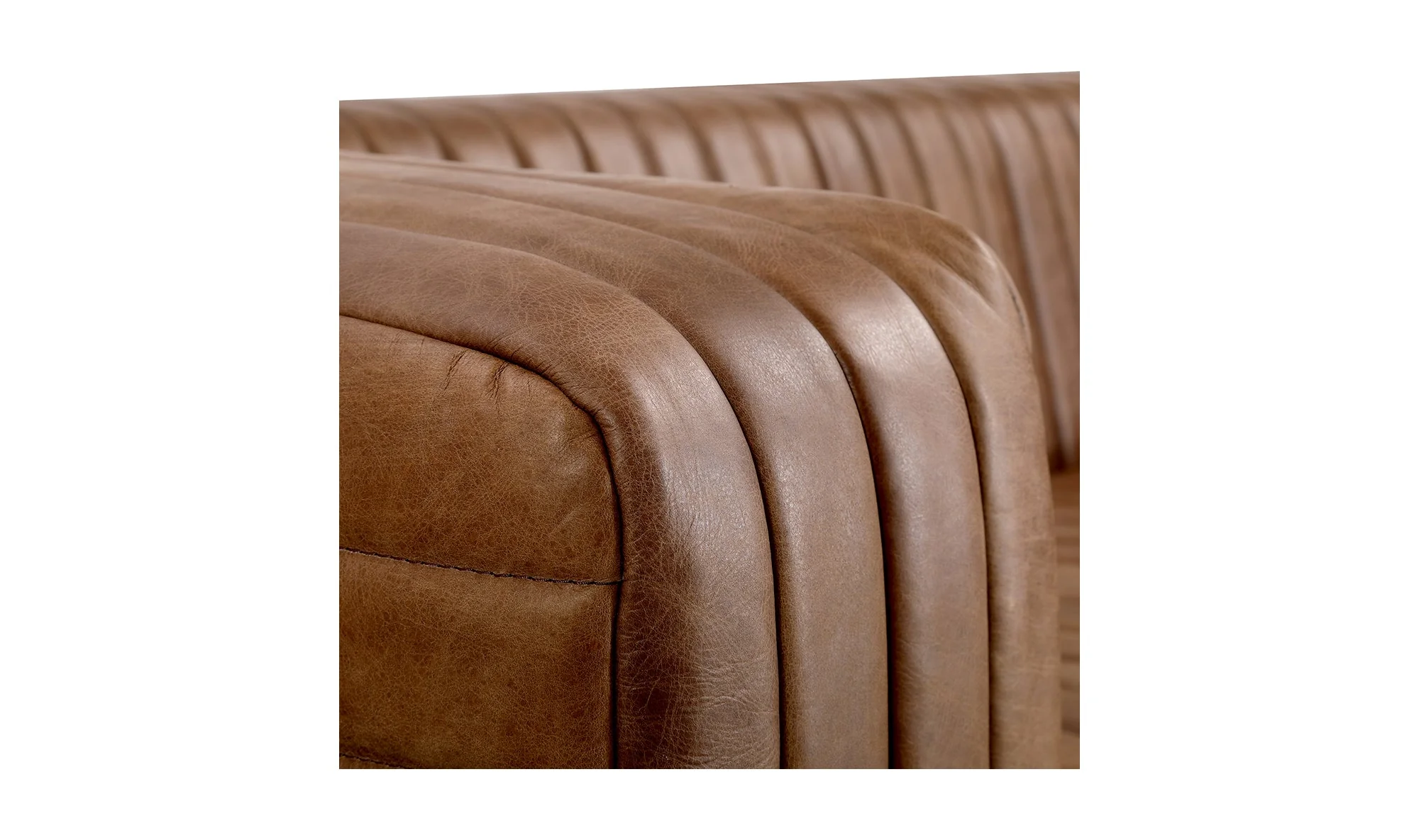 Castle Sofa Light Brown - Image 9