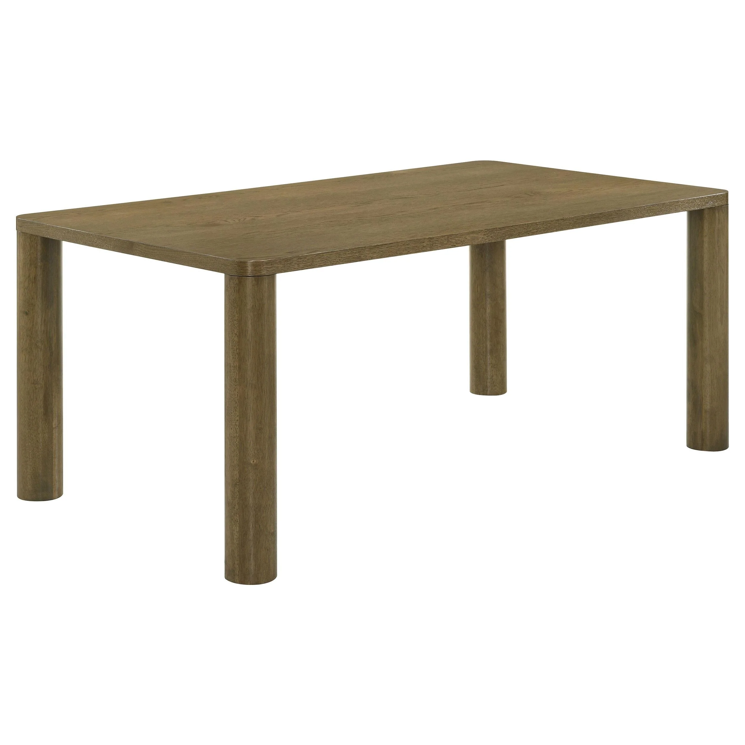 Castlewood Brown Oak Rectangular Dining Table - Image 2