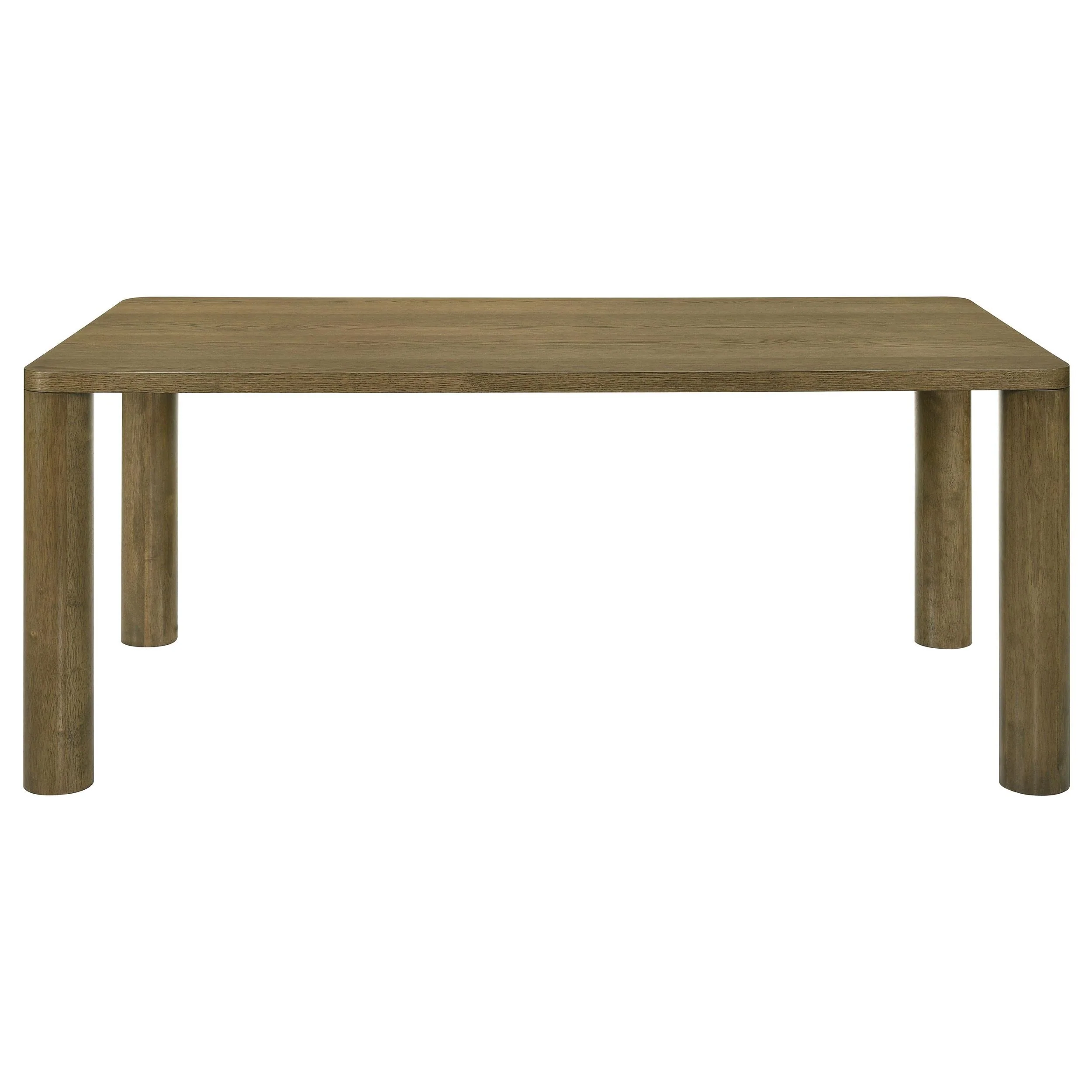 Castlewood Brown Oak Rectangular Dining Table - Image 3
