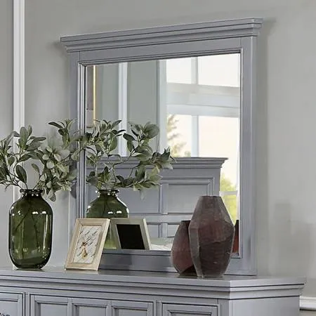 Castlile Gray 4-Piece Queen Bedroom Set - Image 5