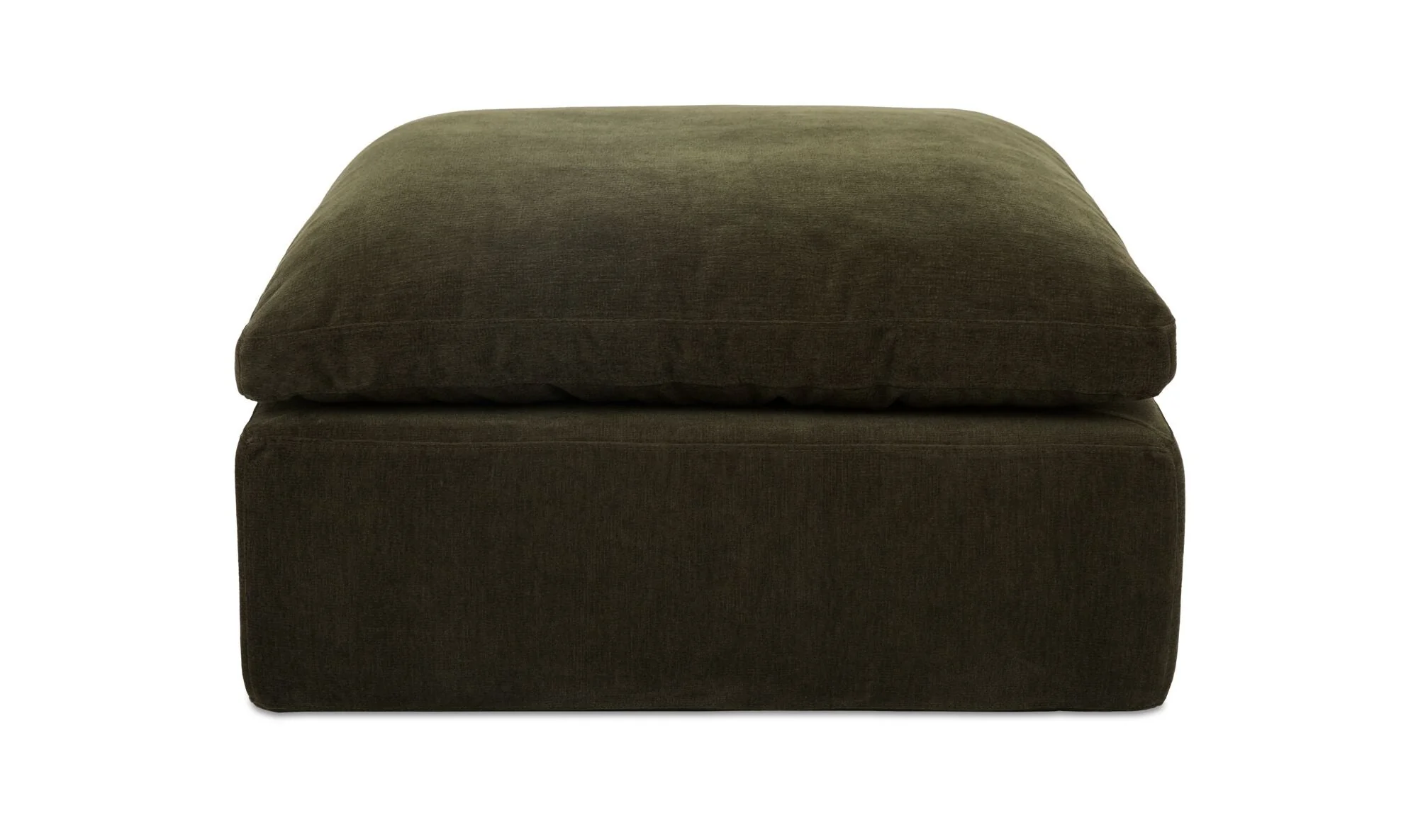 Cates Ottoman Dark Green - Image 4