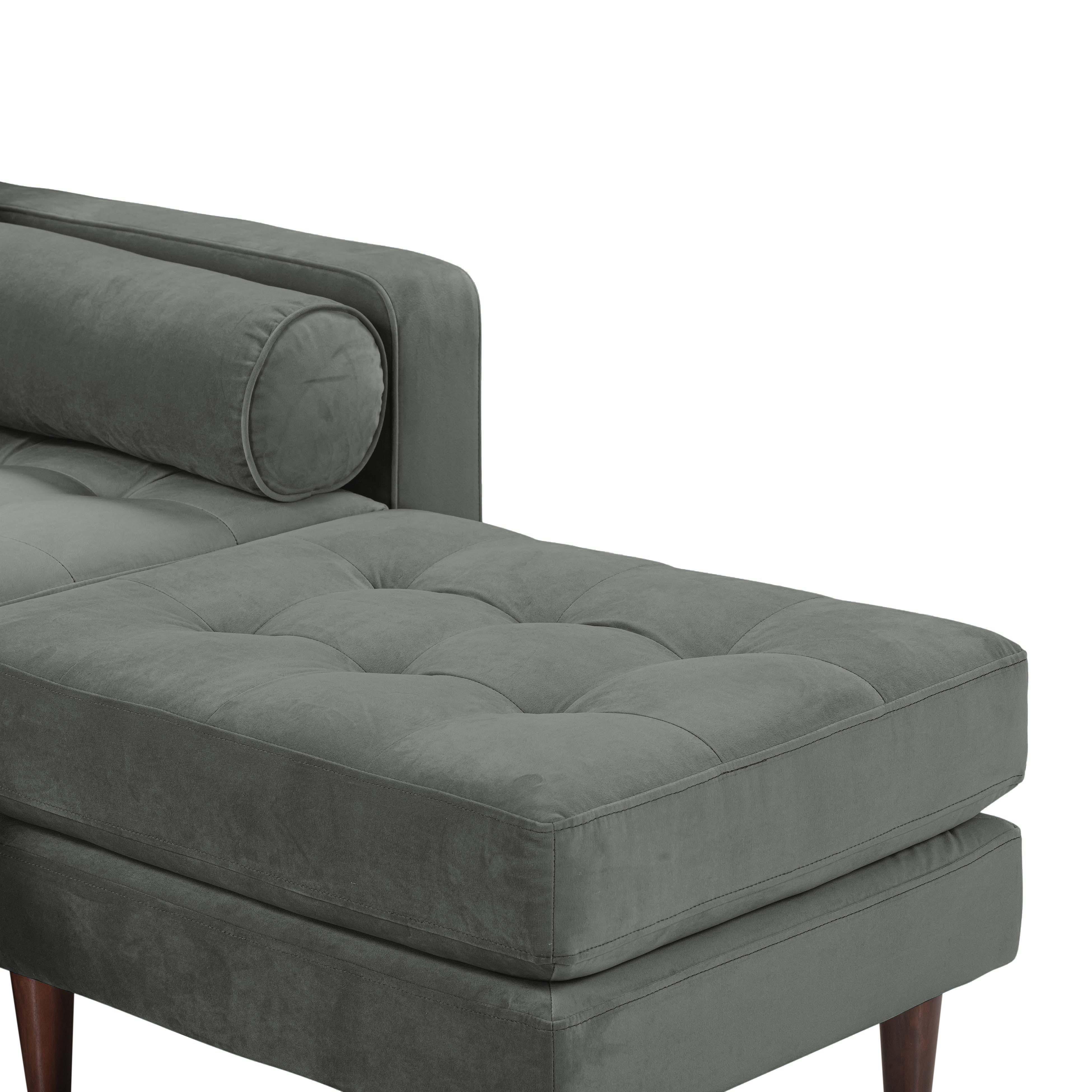 Cave Velvet Sectional - Image 13