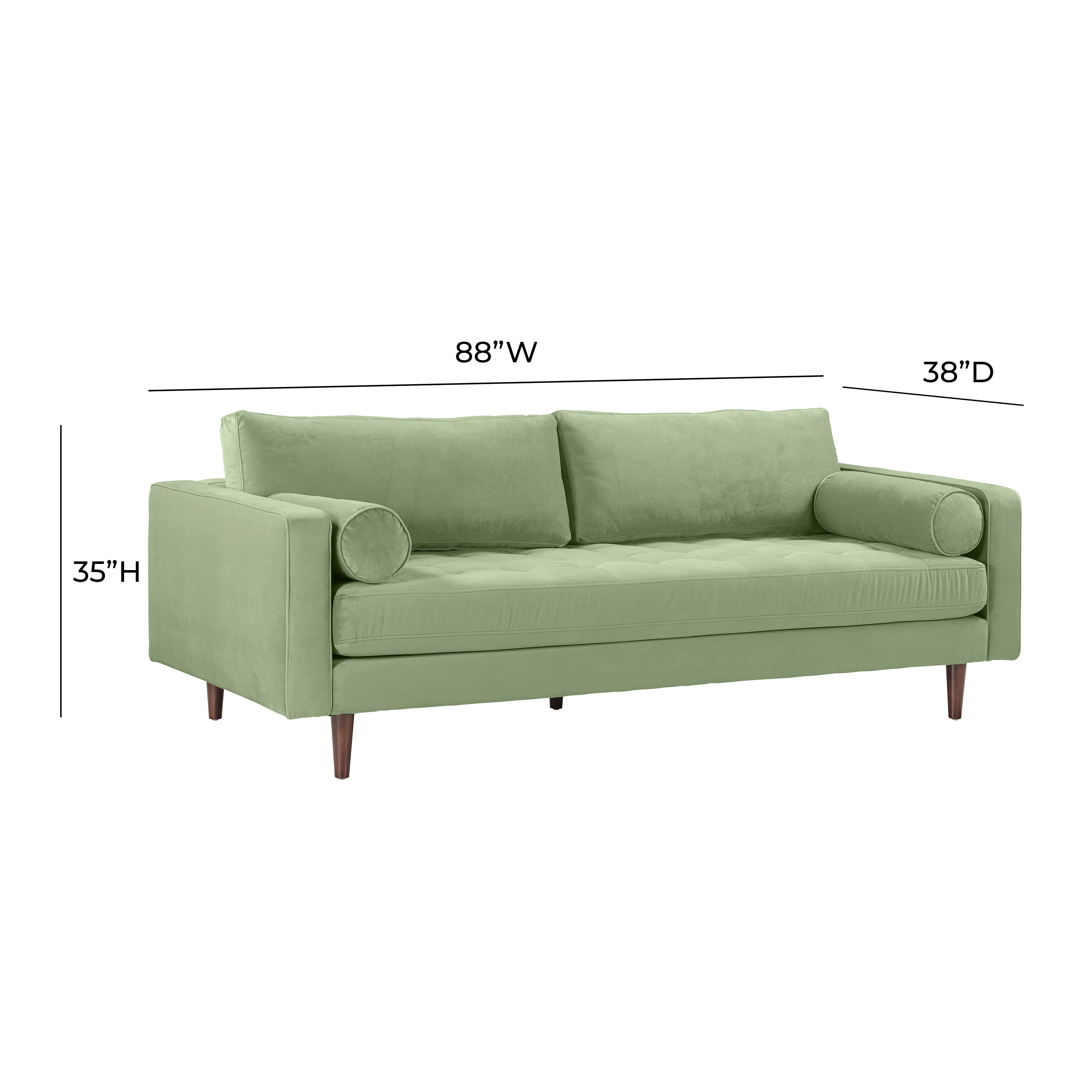 Cave Velvet Sofa - Image 13