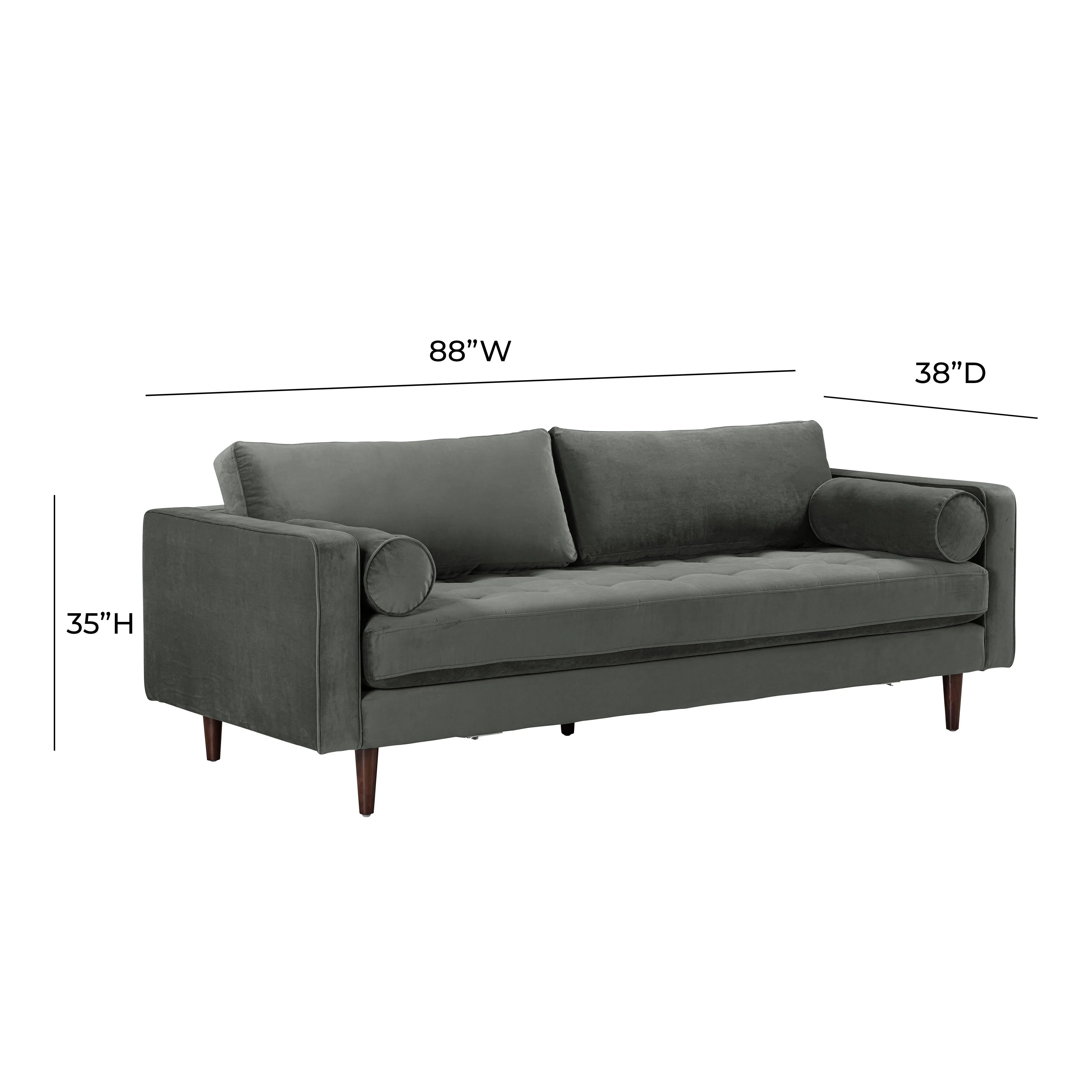 Cave Velvet Sofa - Image 29