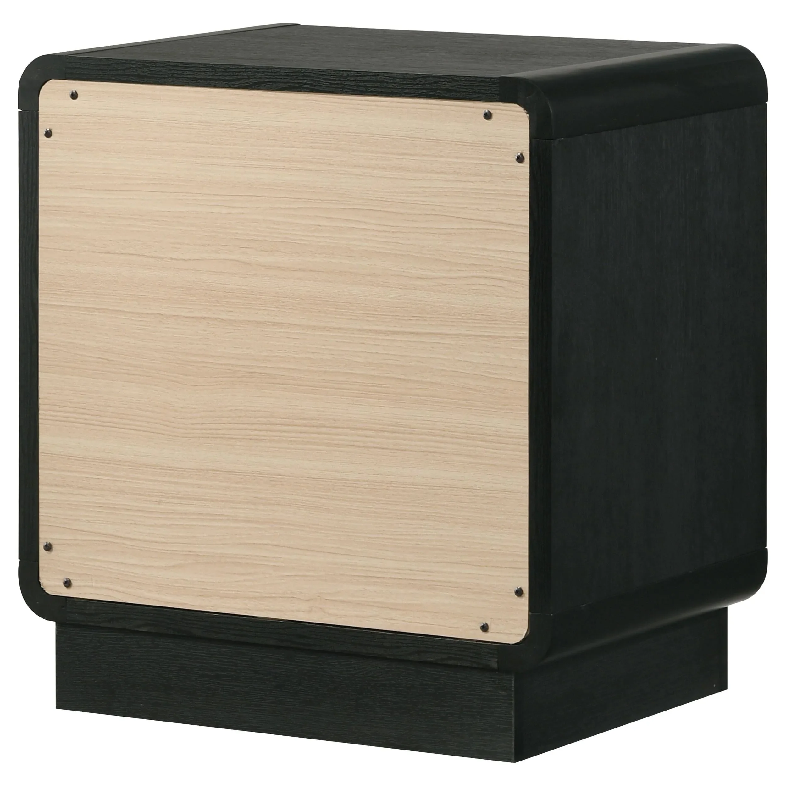 Cavelle Black 2-Drawer Nightstand - Image 8