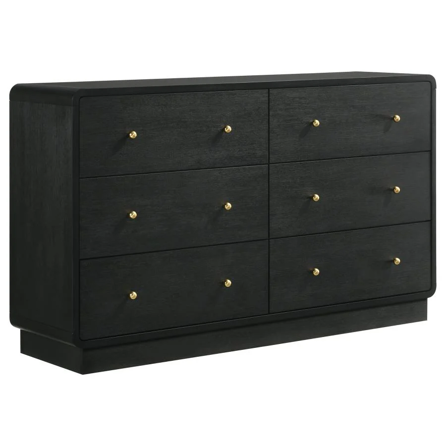Cavelle Black 5-piece Queen Bedroom Set - Image 7