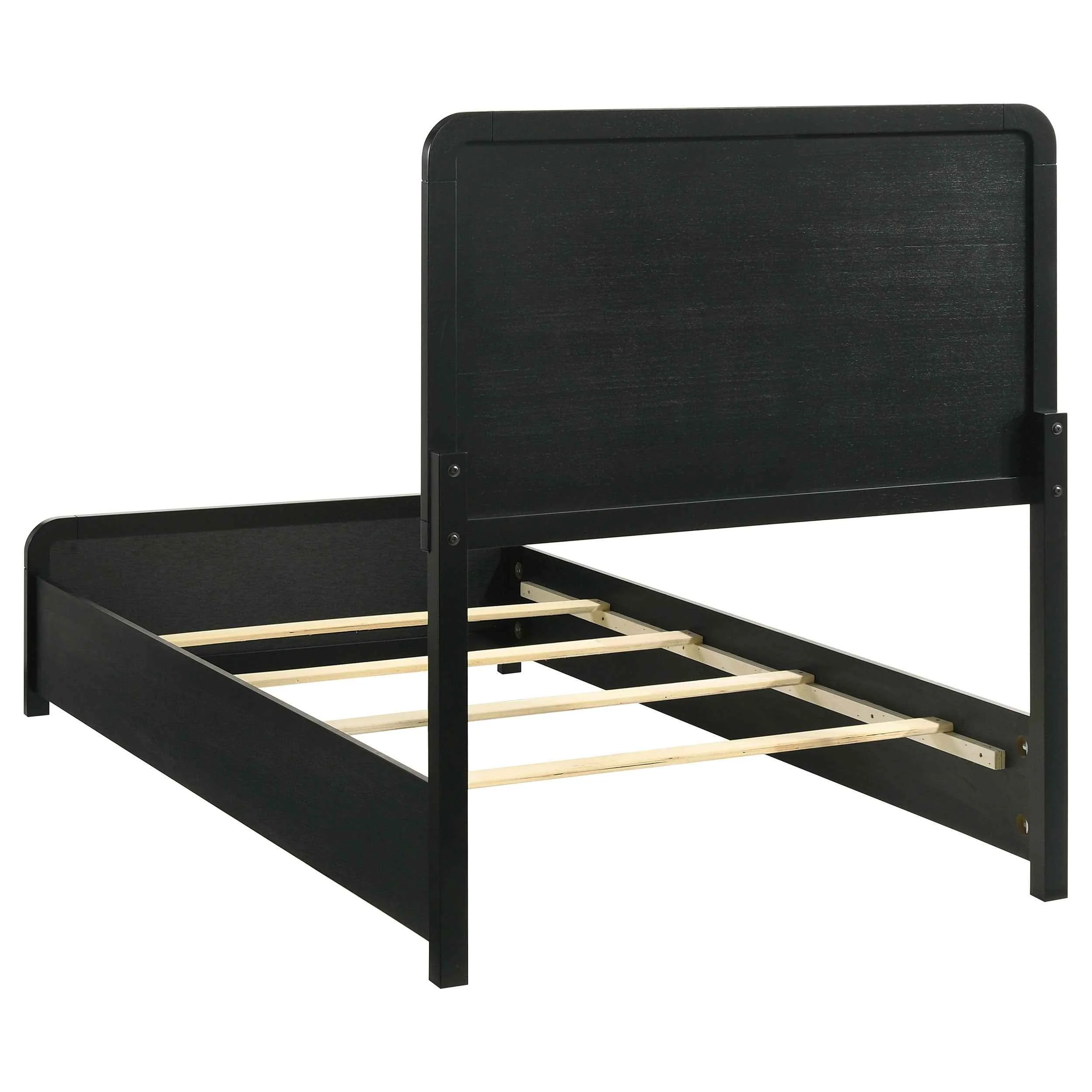 Cavelle Black 5-piece Twin Bedroom Set - Image 4