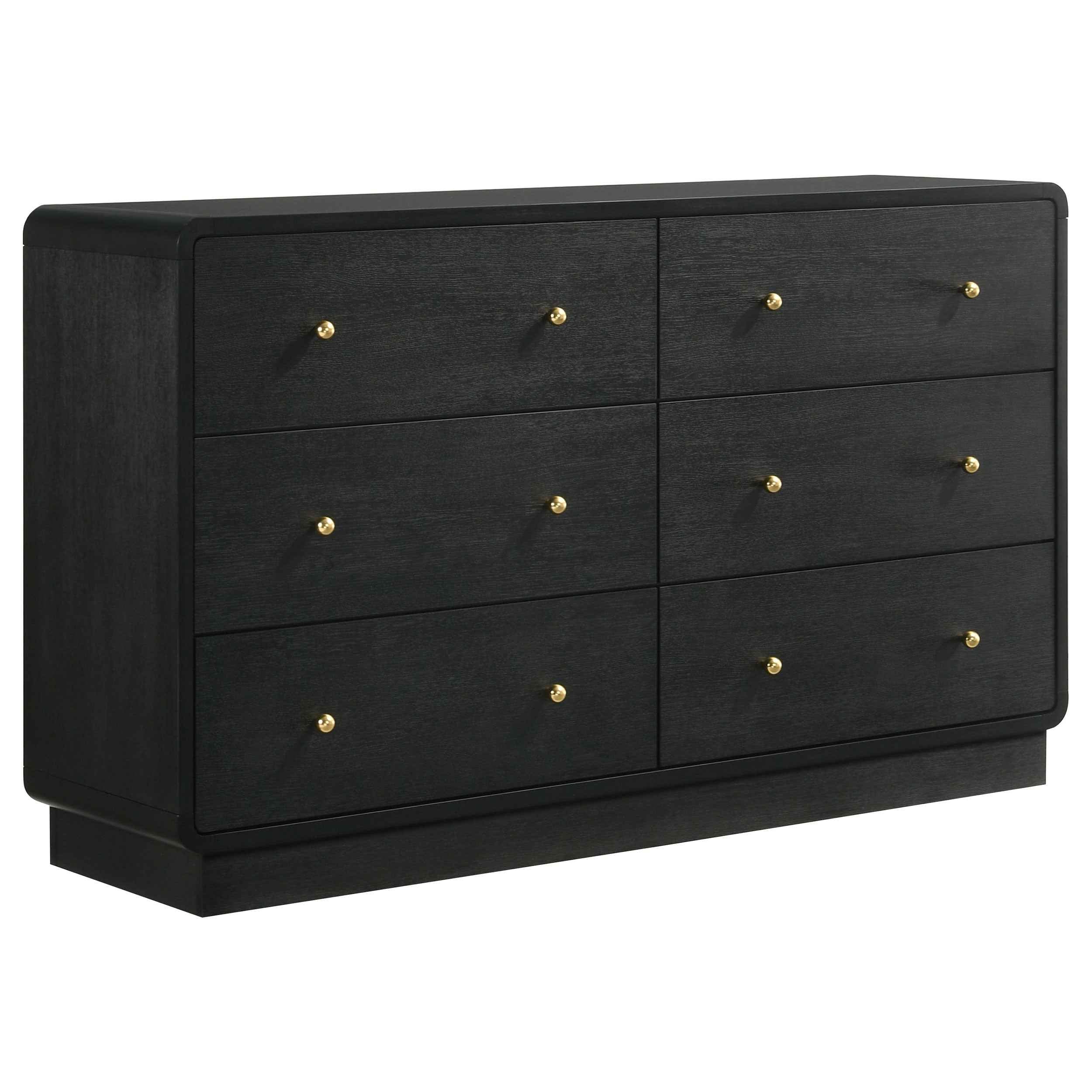 Cavelle Black 5-piece Twin Bedroom Set - Image 7