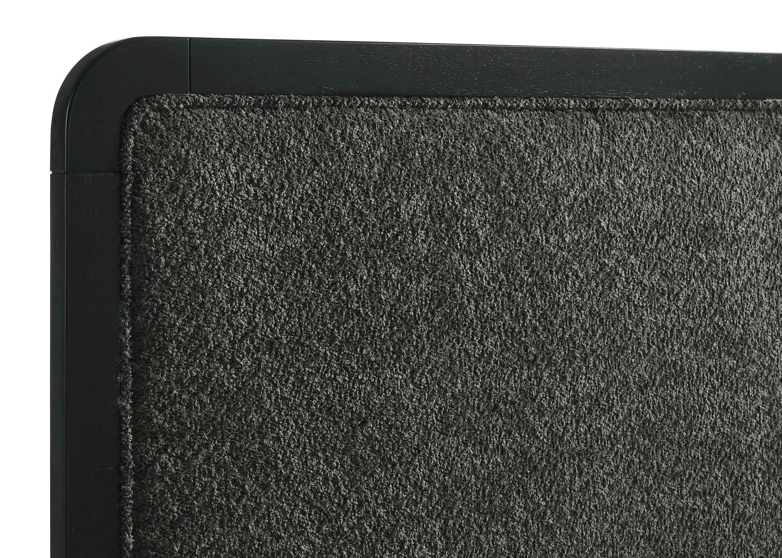 Cavelle Black 51-inch Upholstered Twin Panel Bed - Image 7