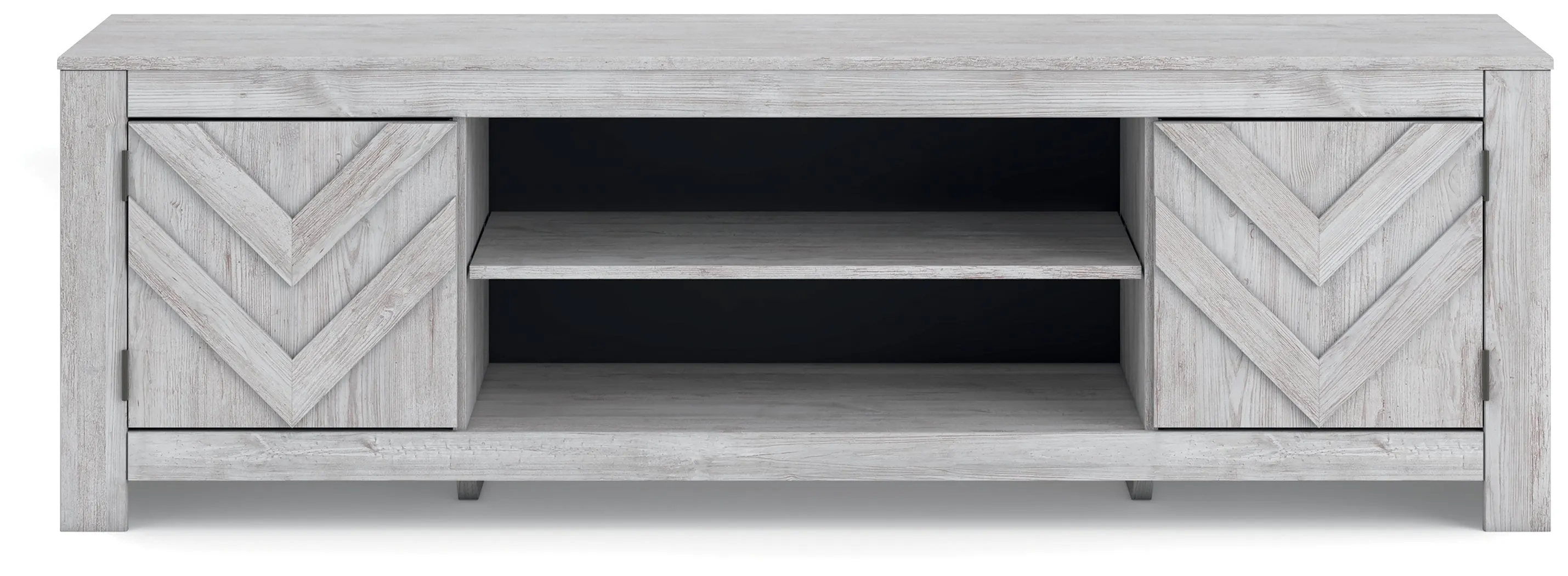 Cayboni Whitewash 71" TV Stand - Image 5
