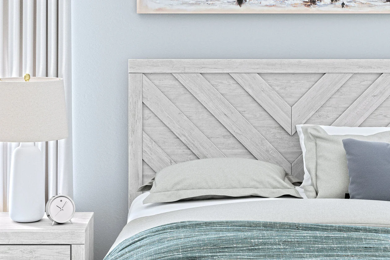 Cayboni Whitewash Panel Bedroom Set - Image 21