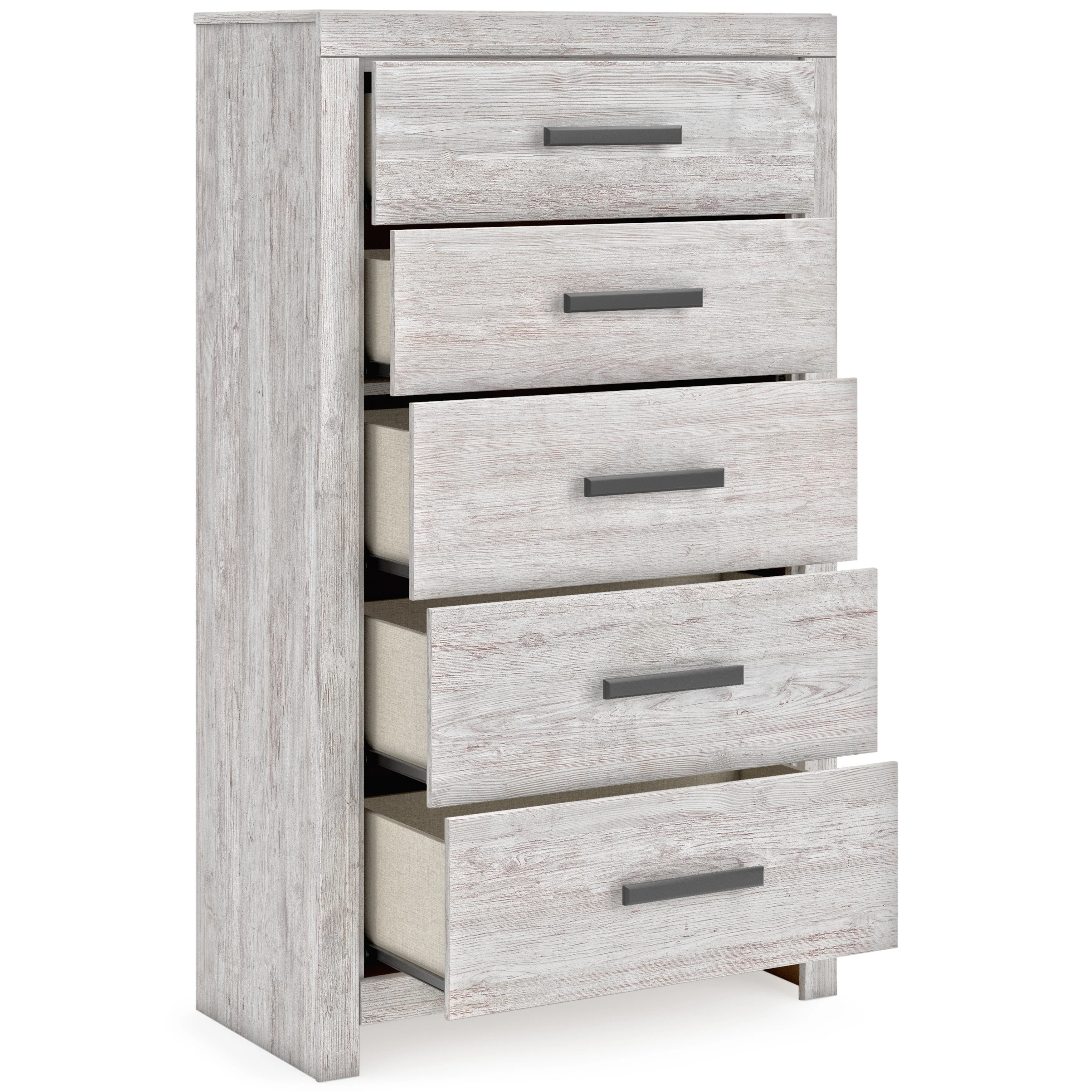 Cayboni Whitewash Panel Bedroom Set - Image 38