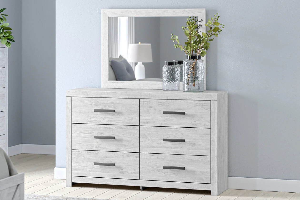 Cayboni Whitewash Panel Bedroom Set - Image 48