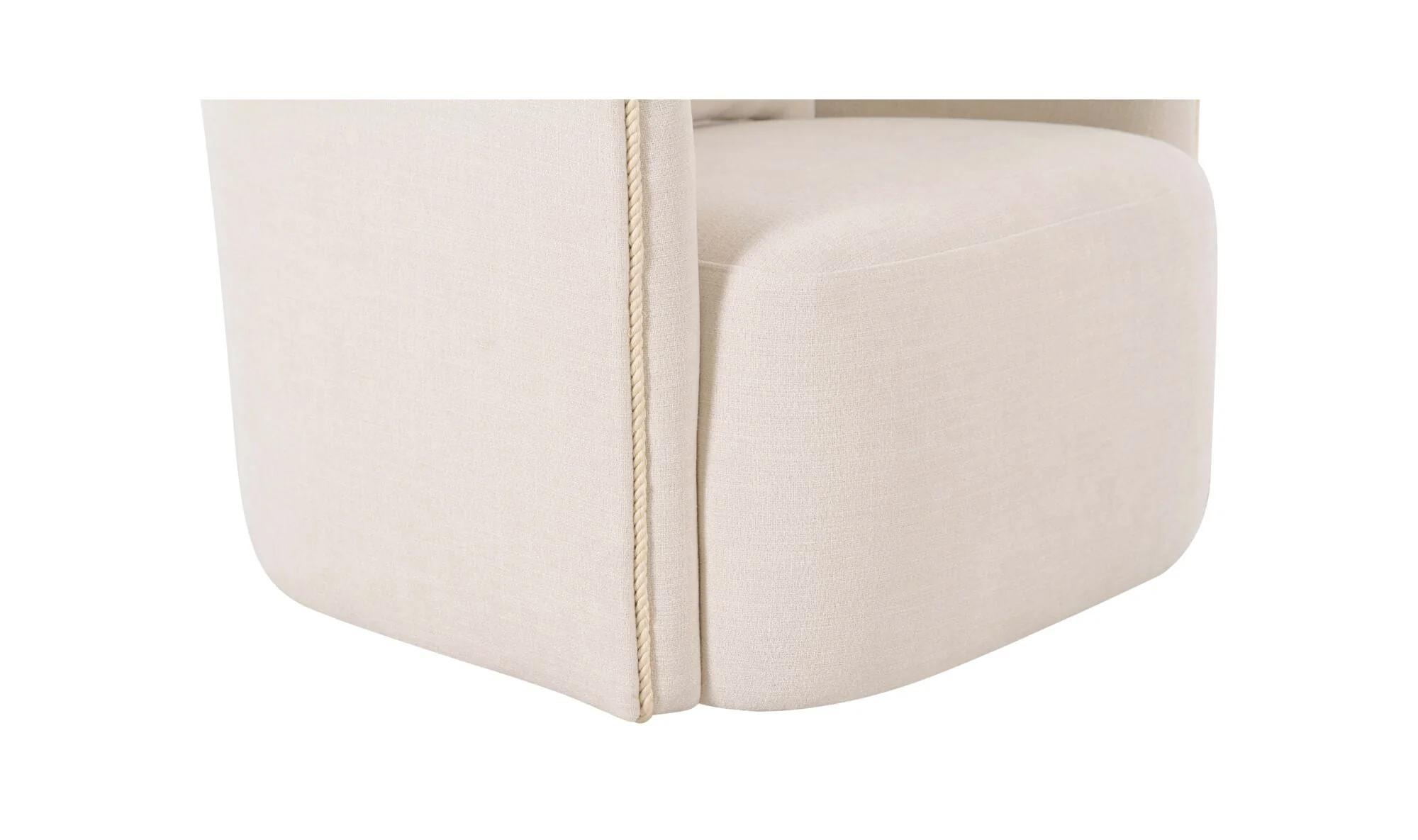 Cecil Accent Chair Warm White - Image 9