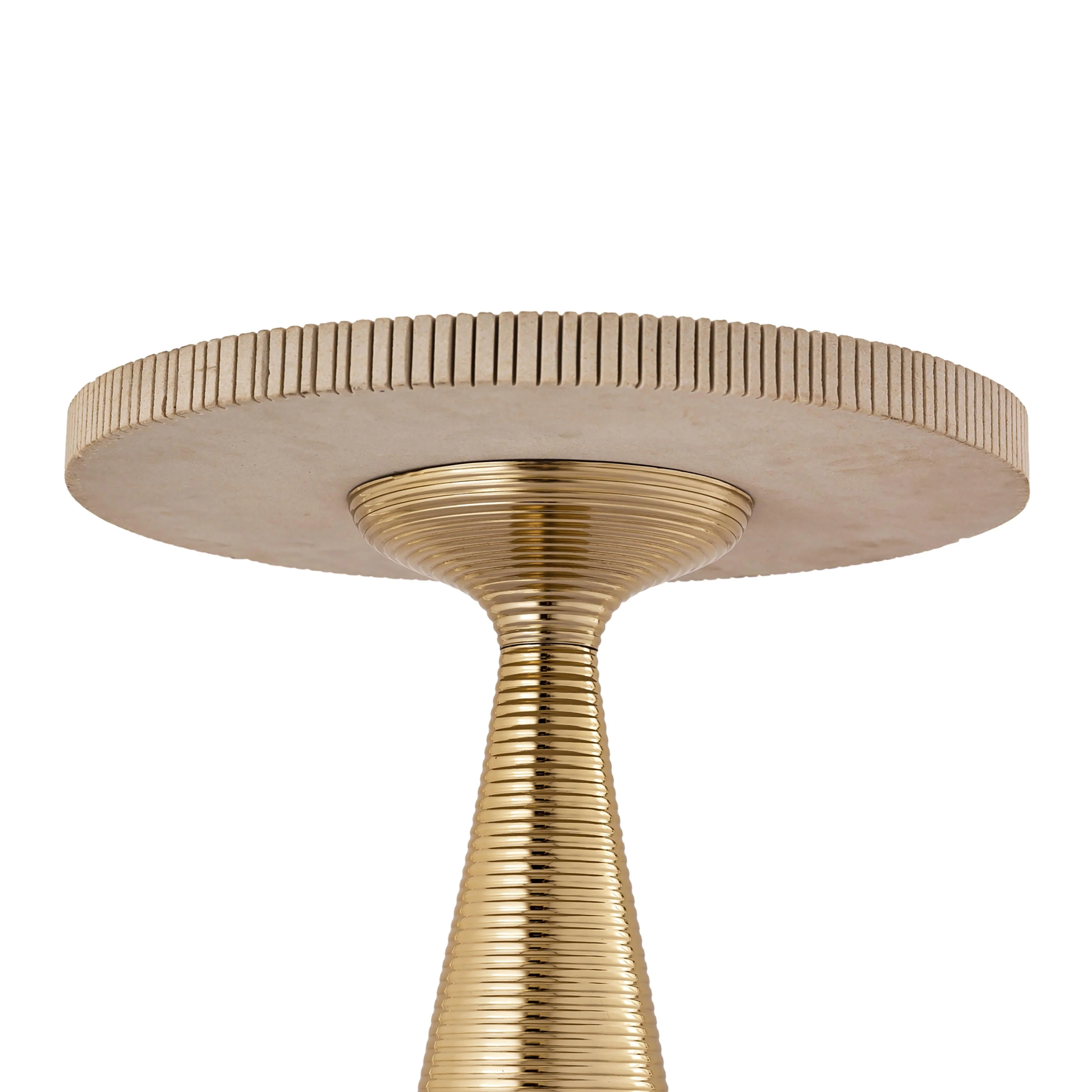 Celeste Ribbed Side Table - Image 6