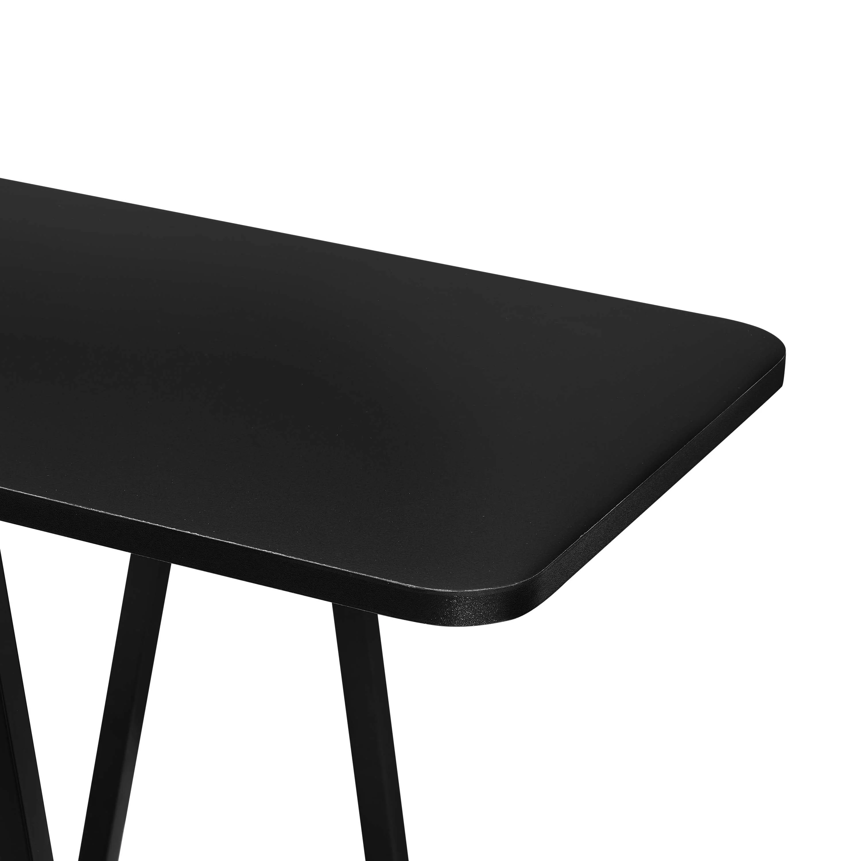 Celine Side Table Console in Black - Image 5
