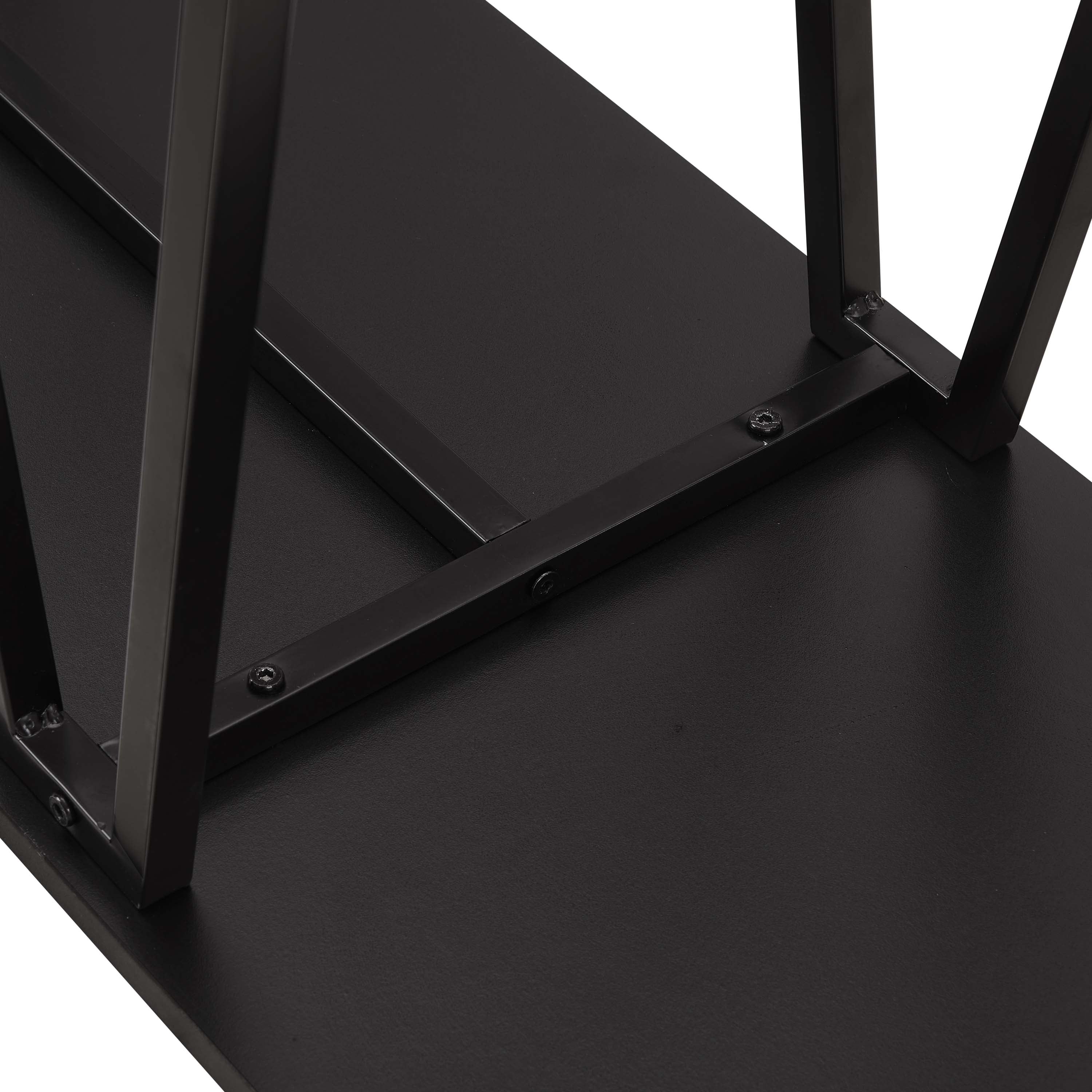 Celine Side Table Console in Black - Image 6