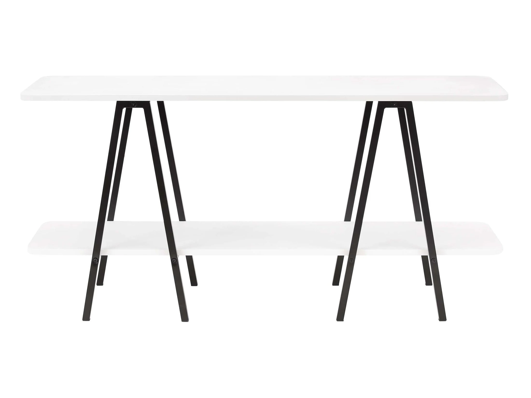 Celine Side Table Console in White