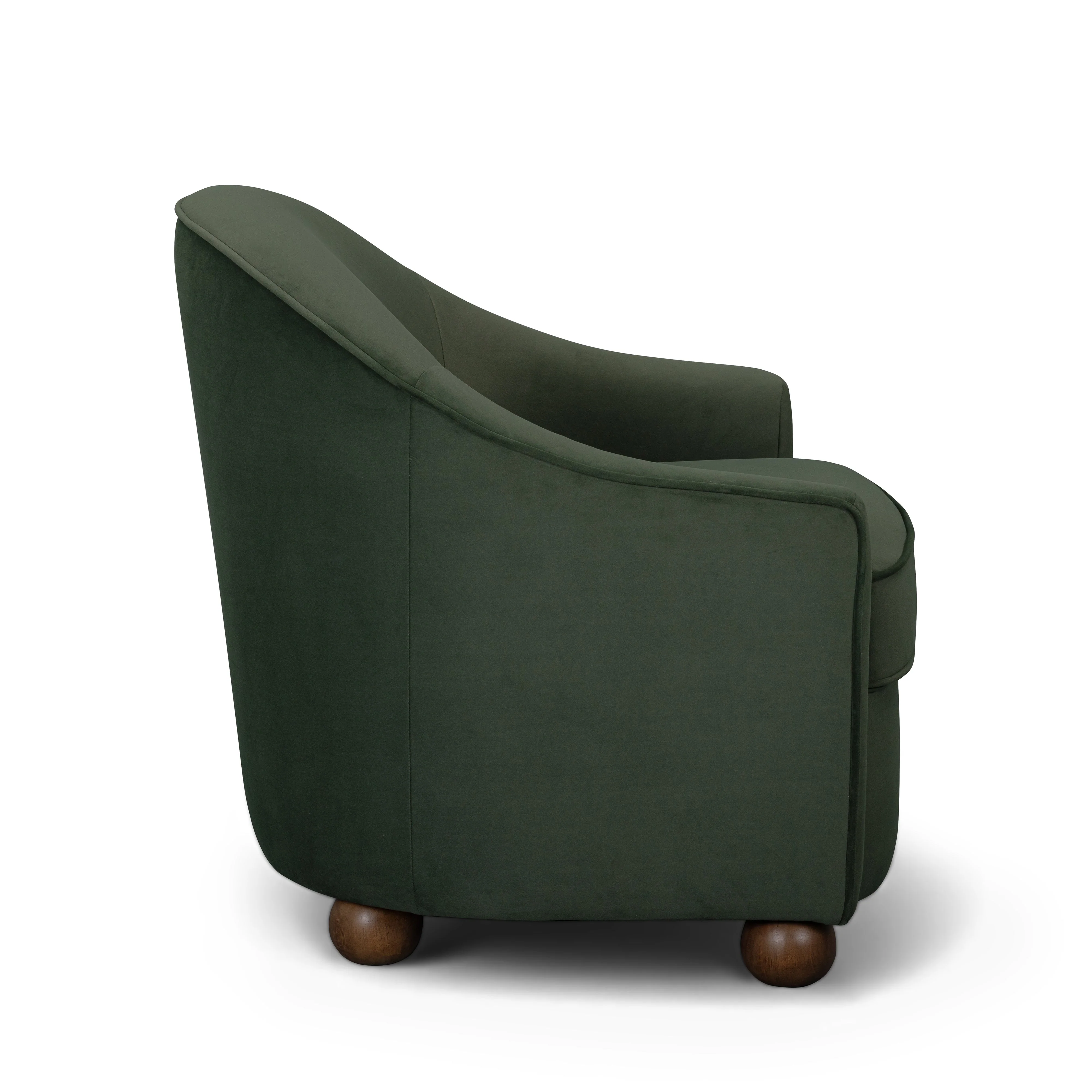 Cettie Performance Velvet Accent Chair - Image 9