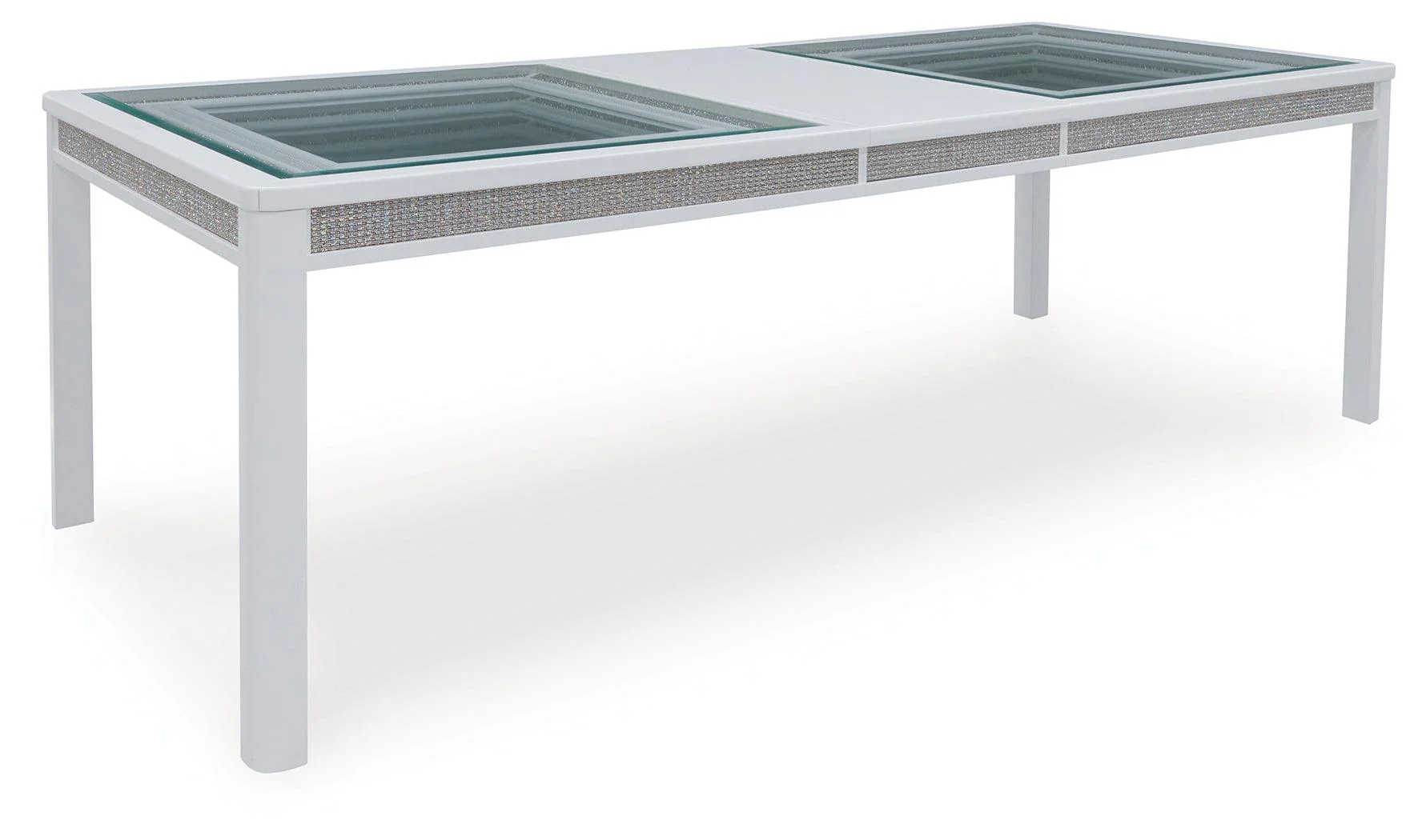 Chalanna White Dining Extension Table - Image 4