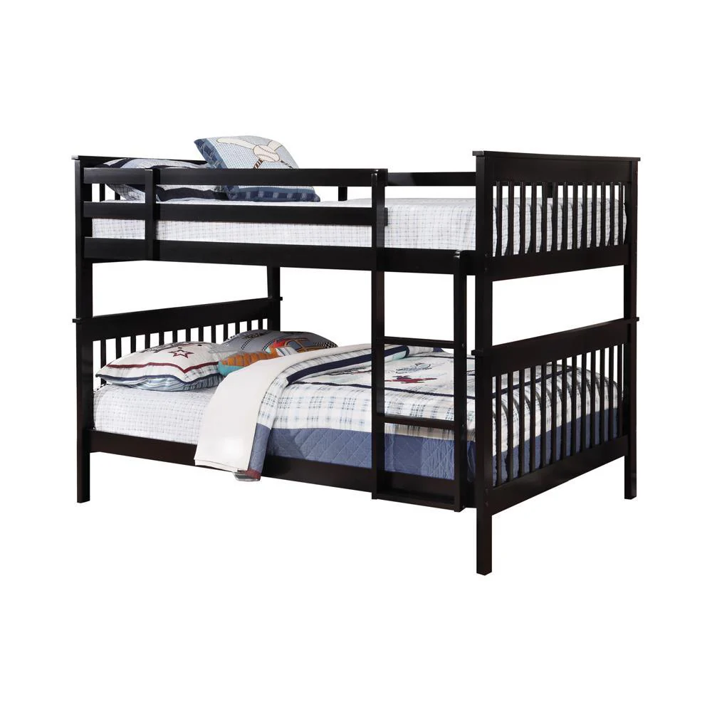 Chapman Black Full Over Full Bunk Bed - Image 2