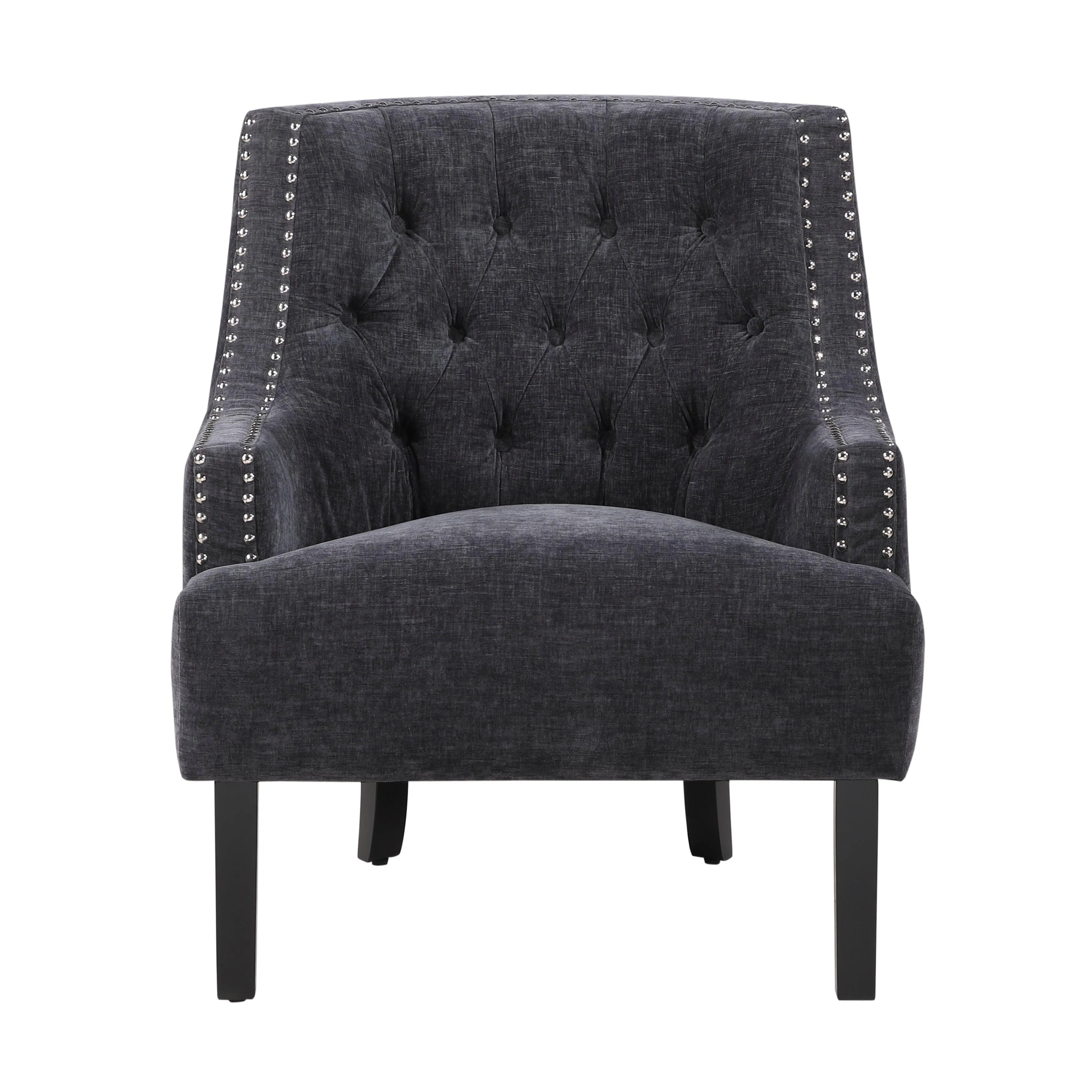 Charisma Black Accent Chair - Image 5