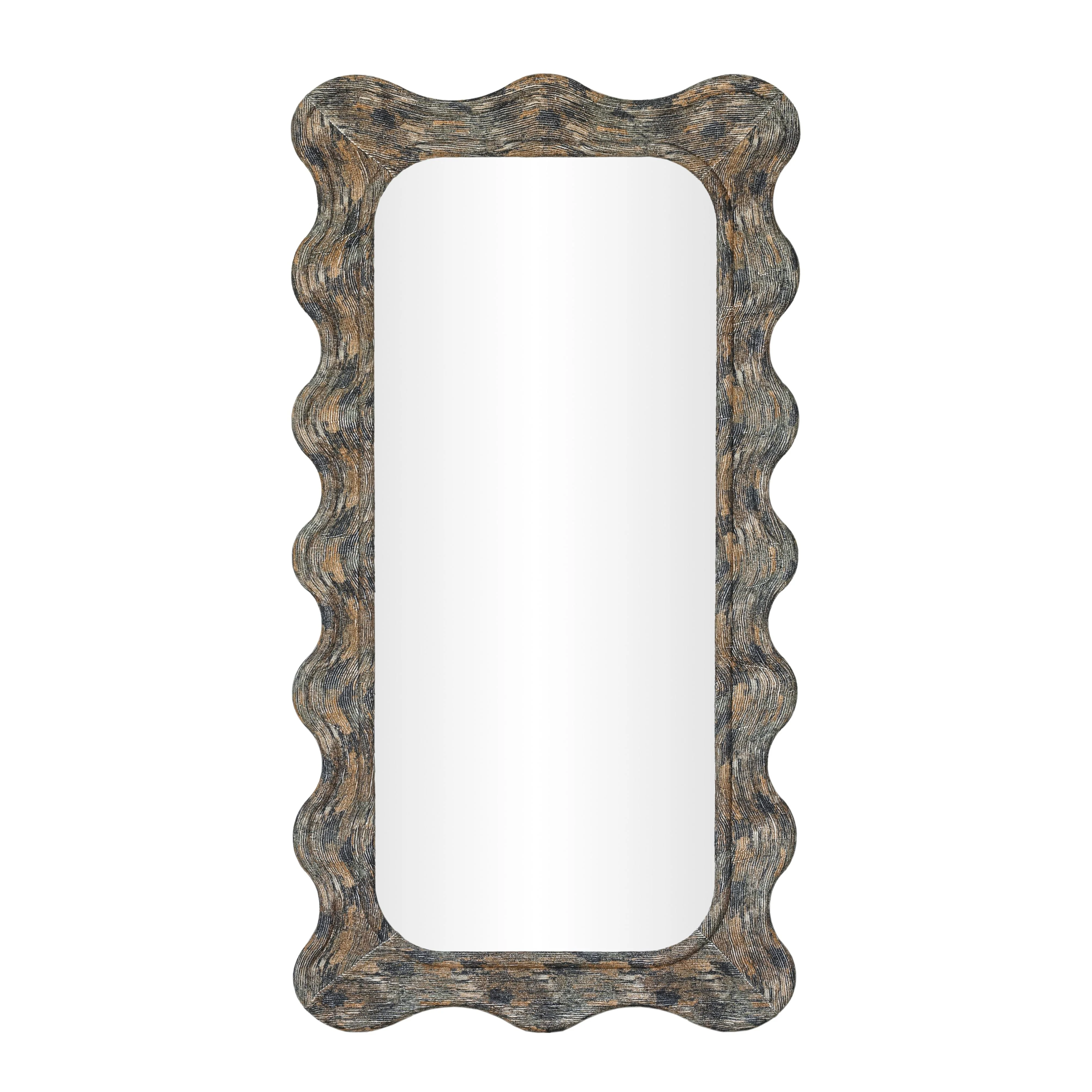 Charlene 39"X75" Squiggle Wall Mirror - Image 6