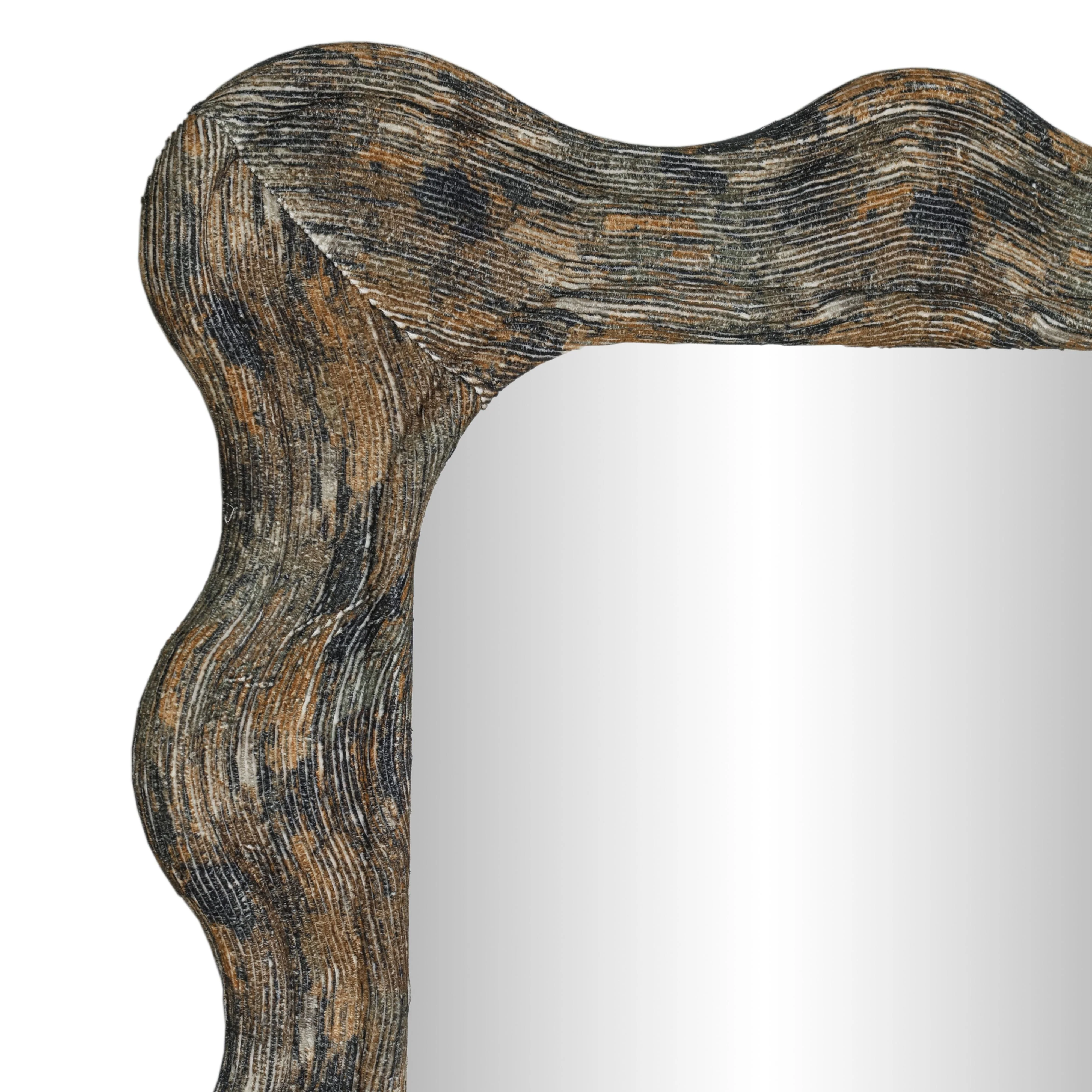 Charlene 39"X75" Squiggle Wall Mirror - Image 8