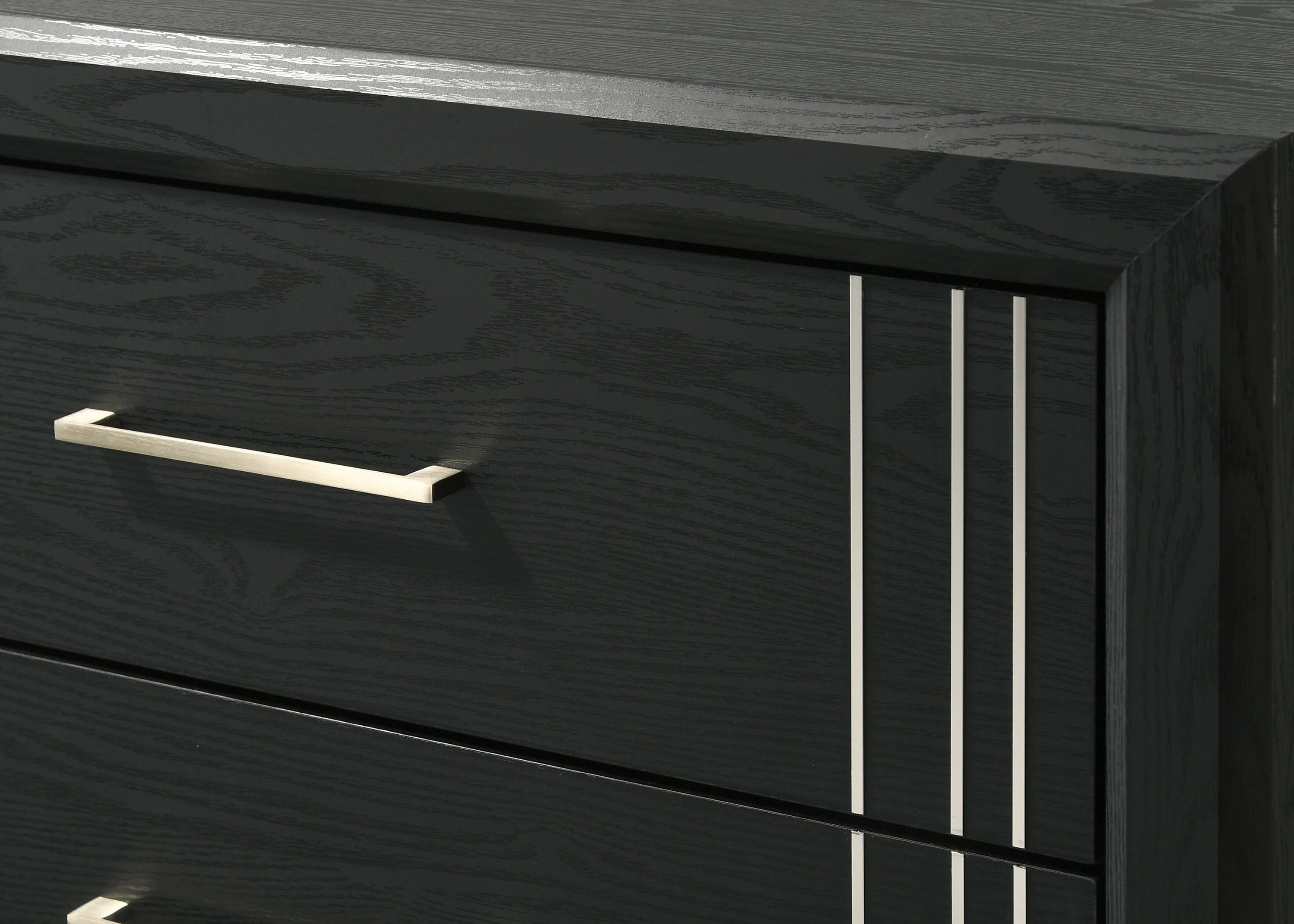 Charlie Charcoal Panel Bedroom Set - Image 10