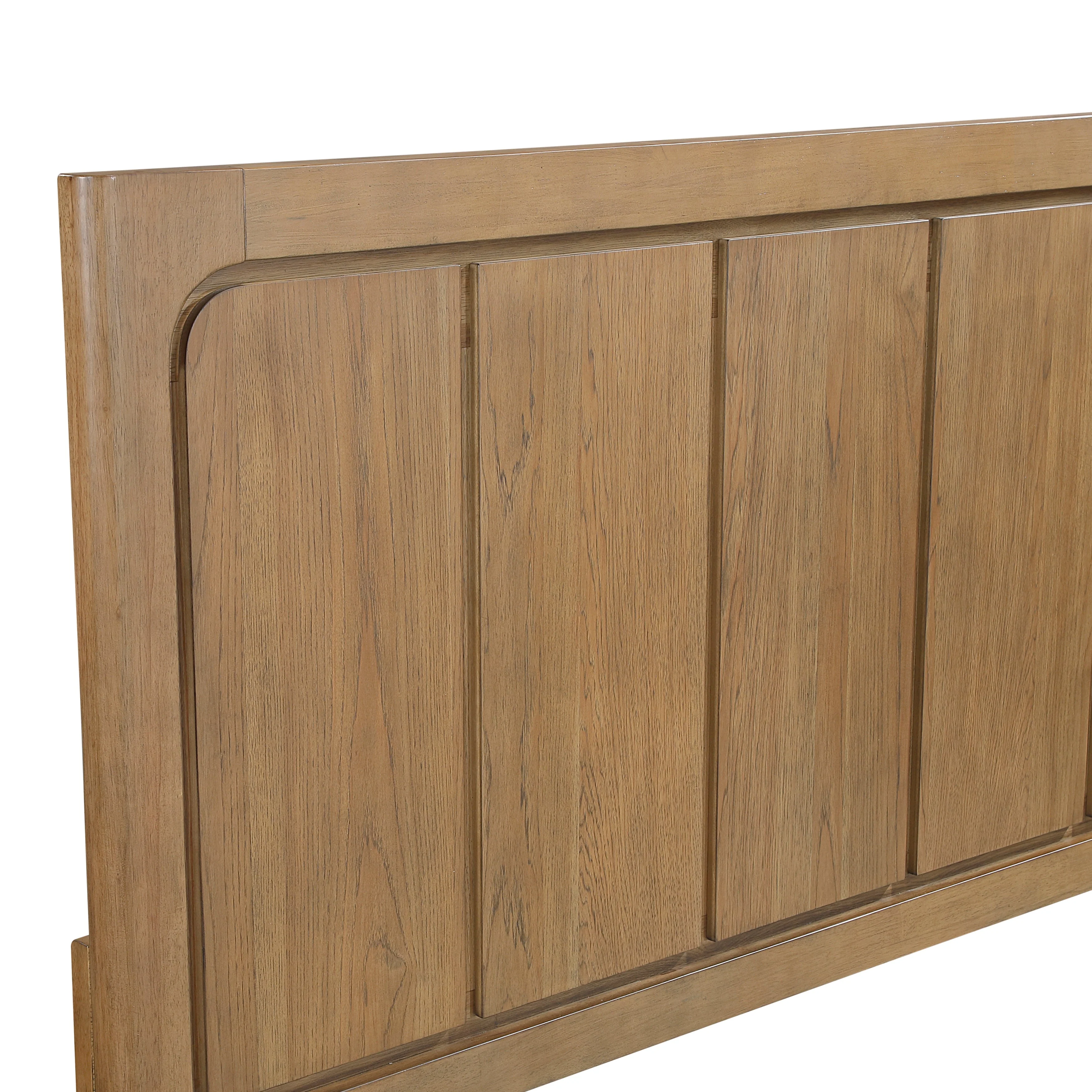 Charlotte Light Brown Queen Storage Platform Bed - Image 8
