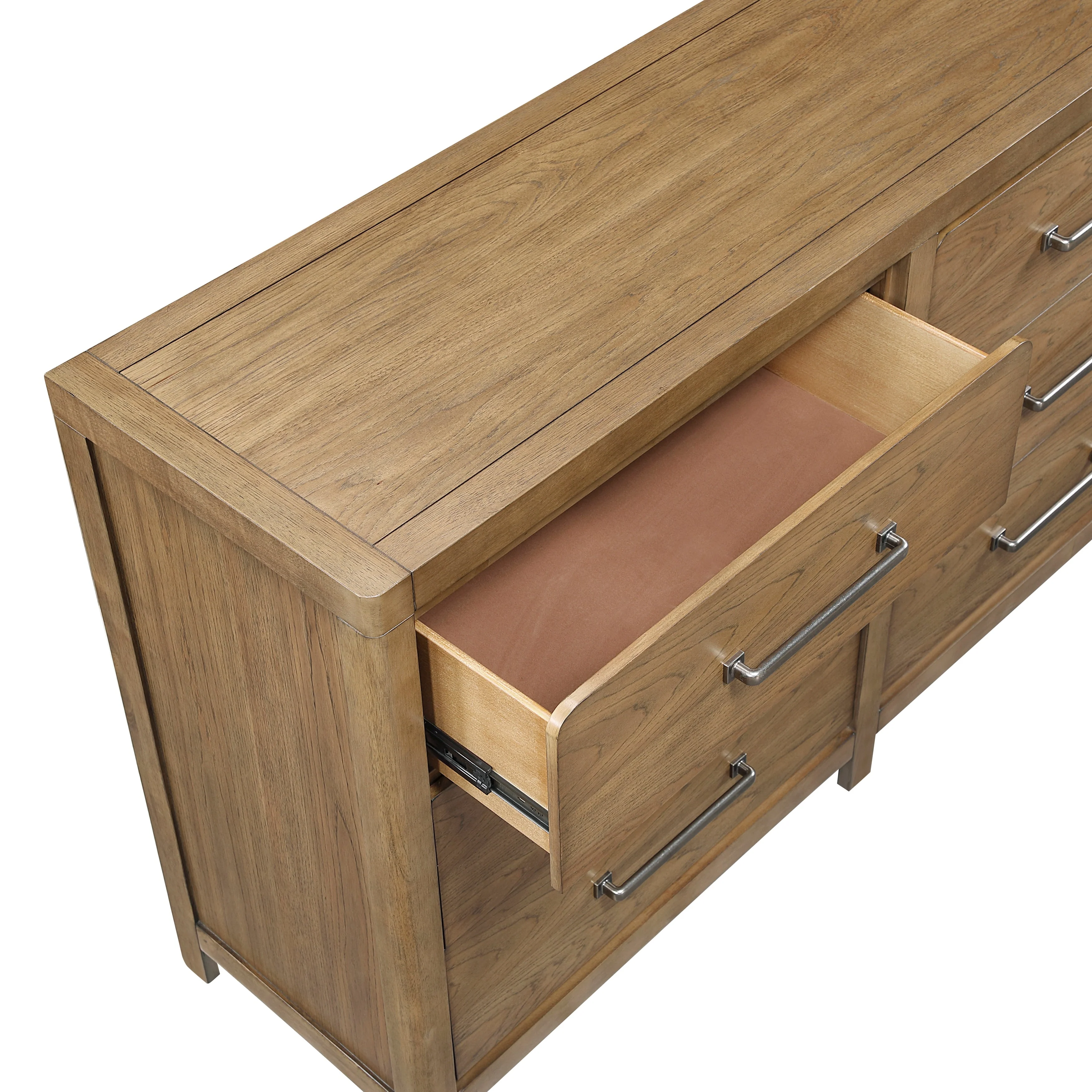 Charlotte Light Brown Storage Platform Bedroom Set - Image 13