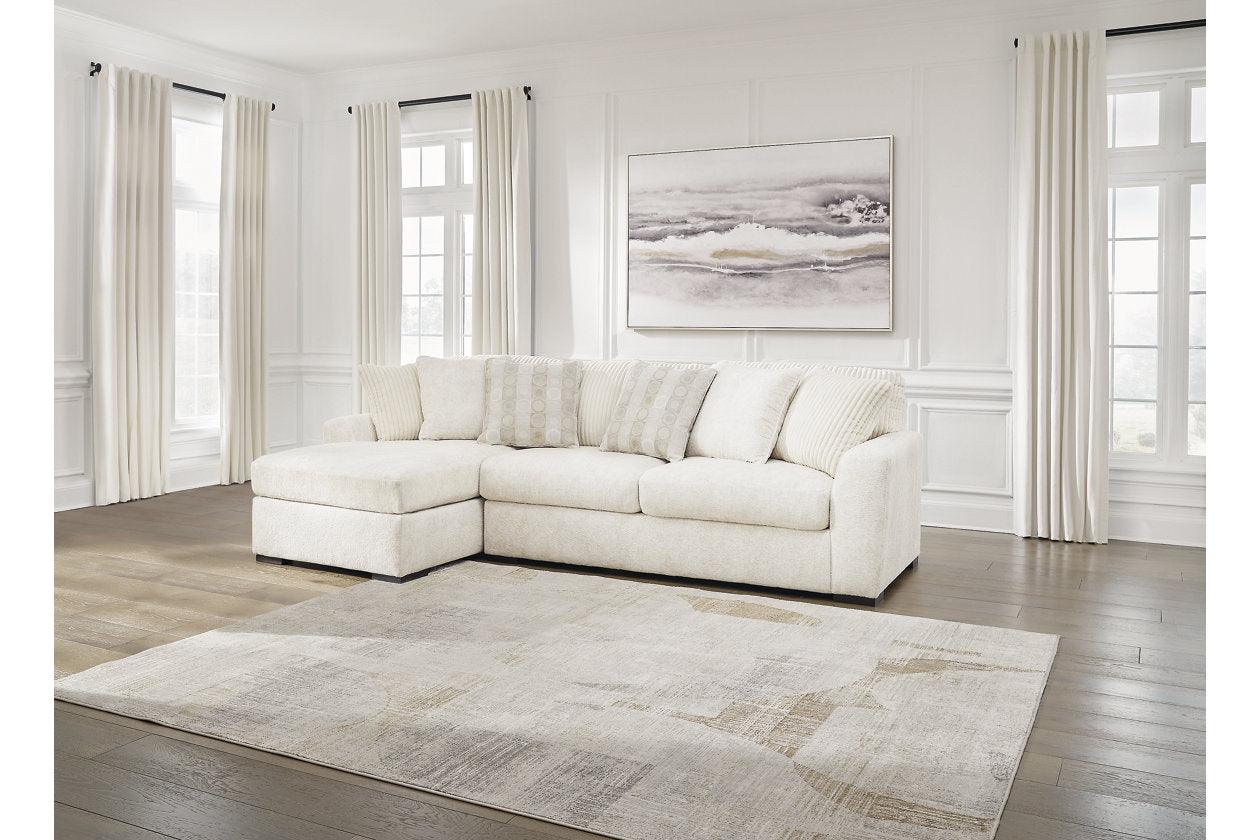 Chessington Ivory 2-Piece Left Arm Facing (LAF) Chaise Sectional - Image 2