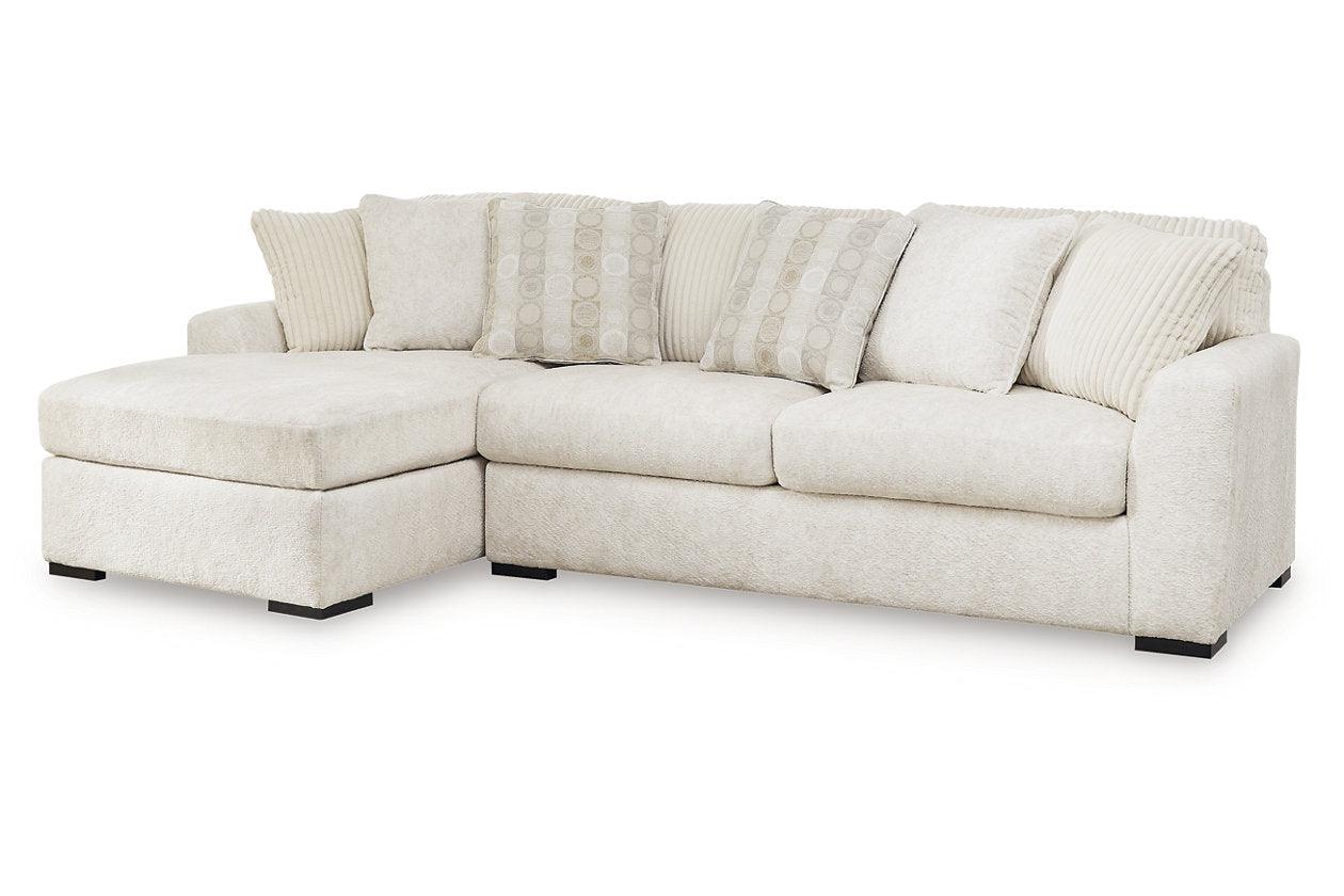 Chessington Ivory 2-Piece Left Arm Facing (LAF) Chaise Sectional - Image 3