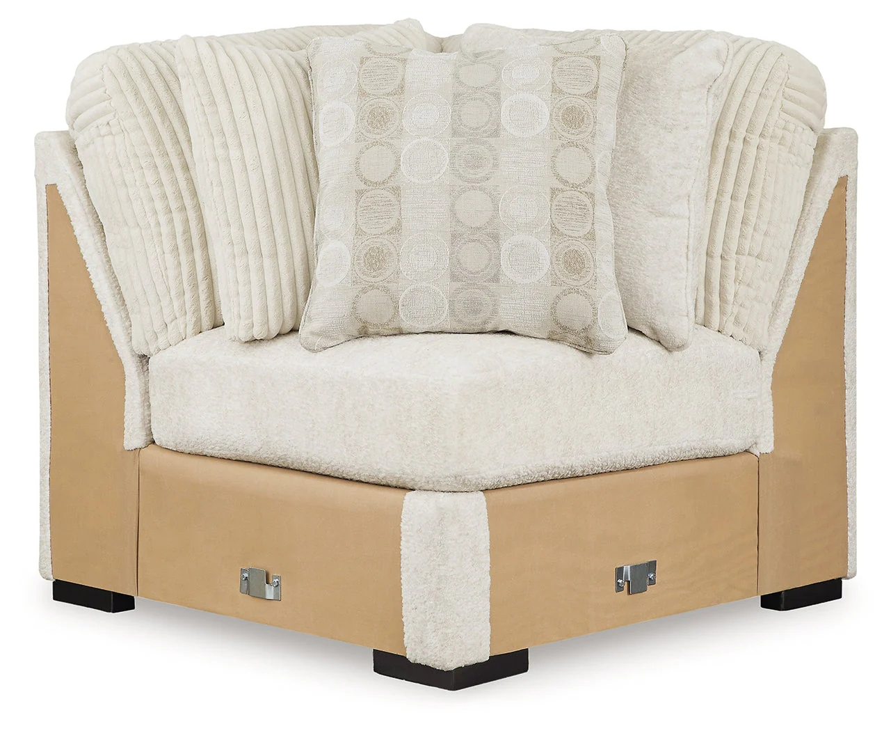 Chessington Ivory 3-Piece Sectional - Image 4