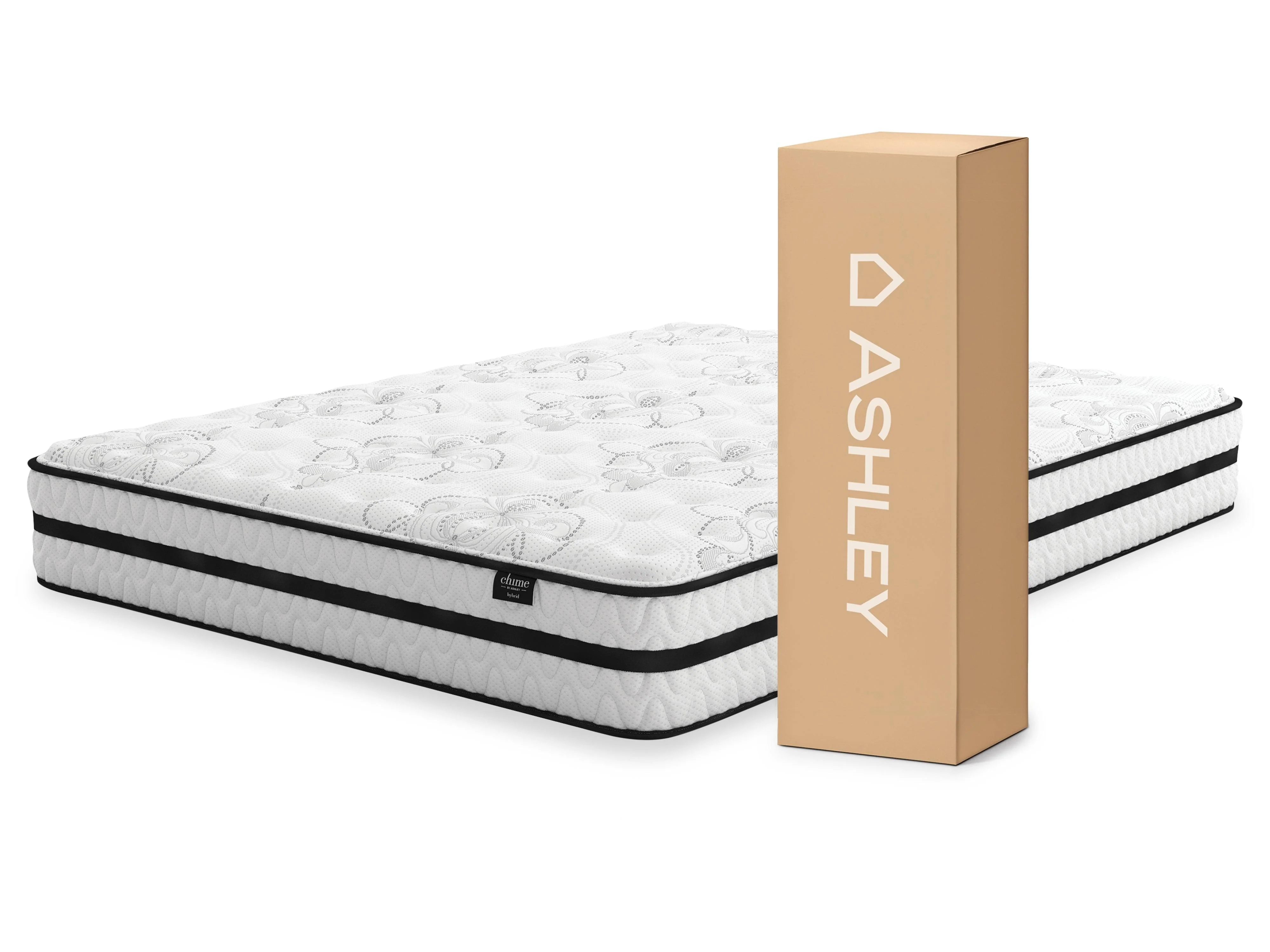 Chime 10 Inch Hybrid White California King Mattress in a Box - Image 2
