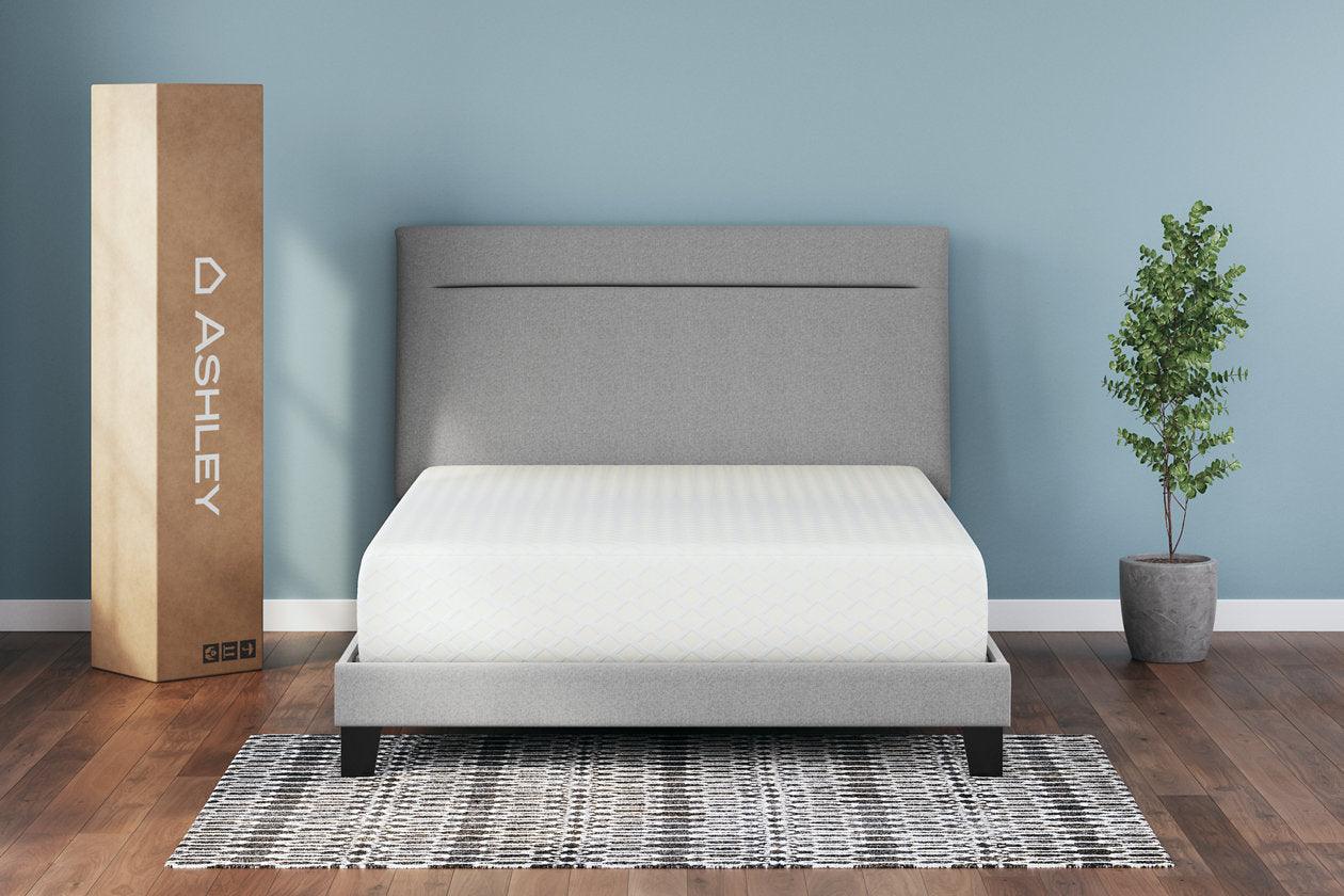 Chime 12 Inch Memory Foam White Full Mattress in a Box
